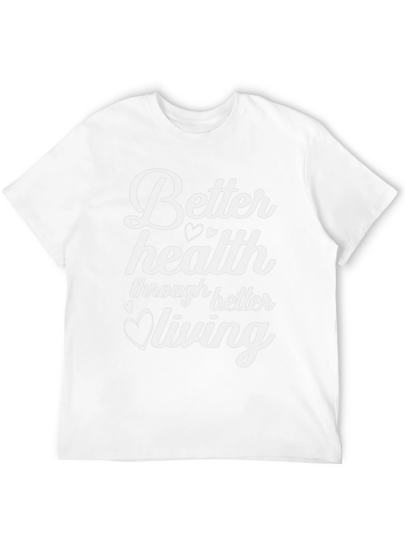 Better Health Living Black T-Shirt