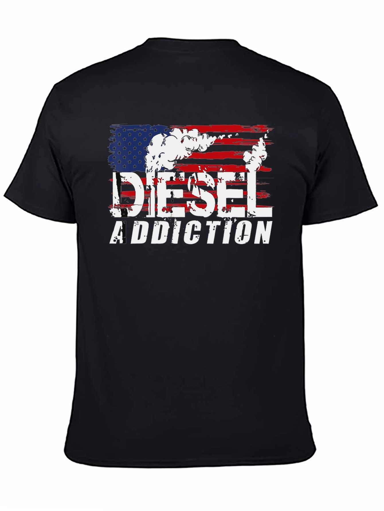 Diesel Addiction Patriotic Graphic T-Shirt
