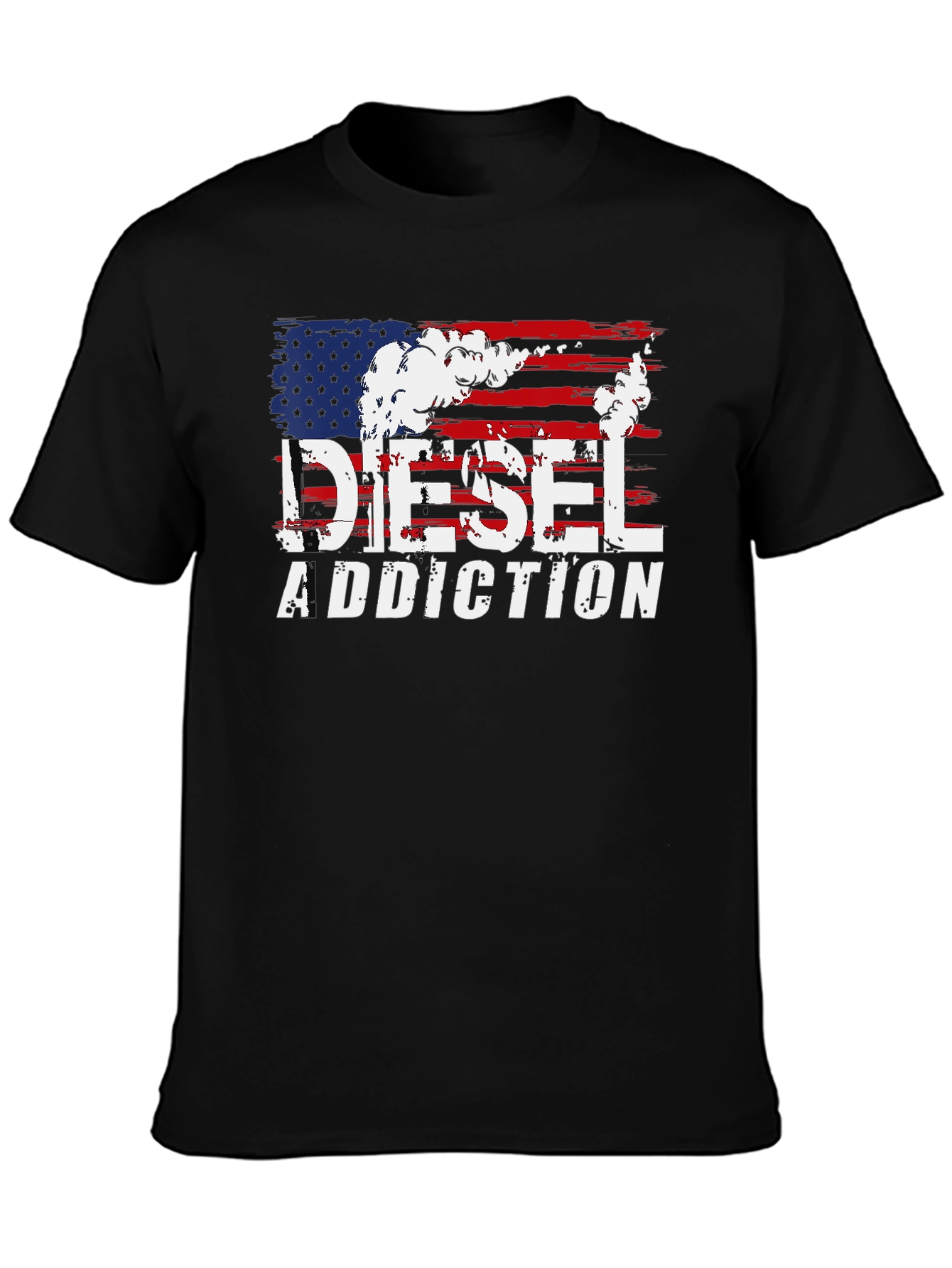 Diesel Addiction Patriotic Graphic T-Shirt