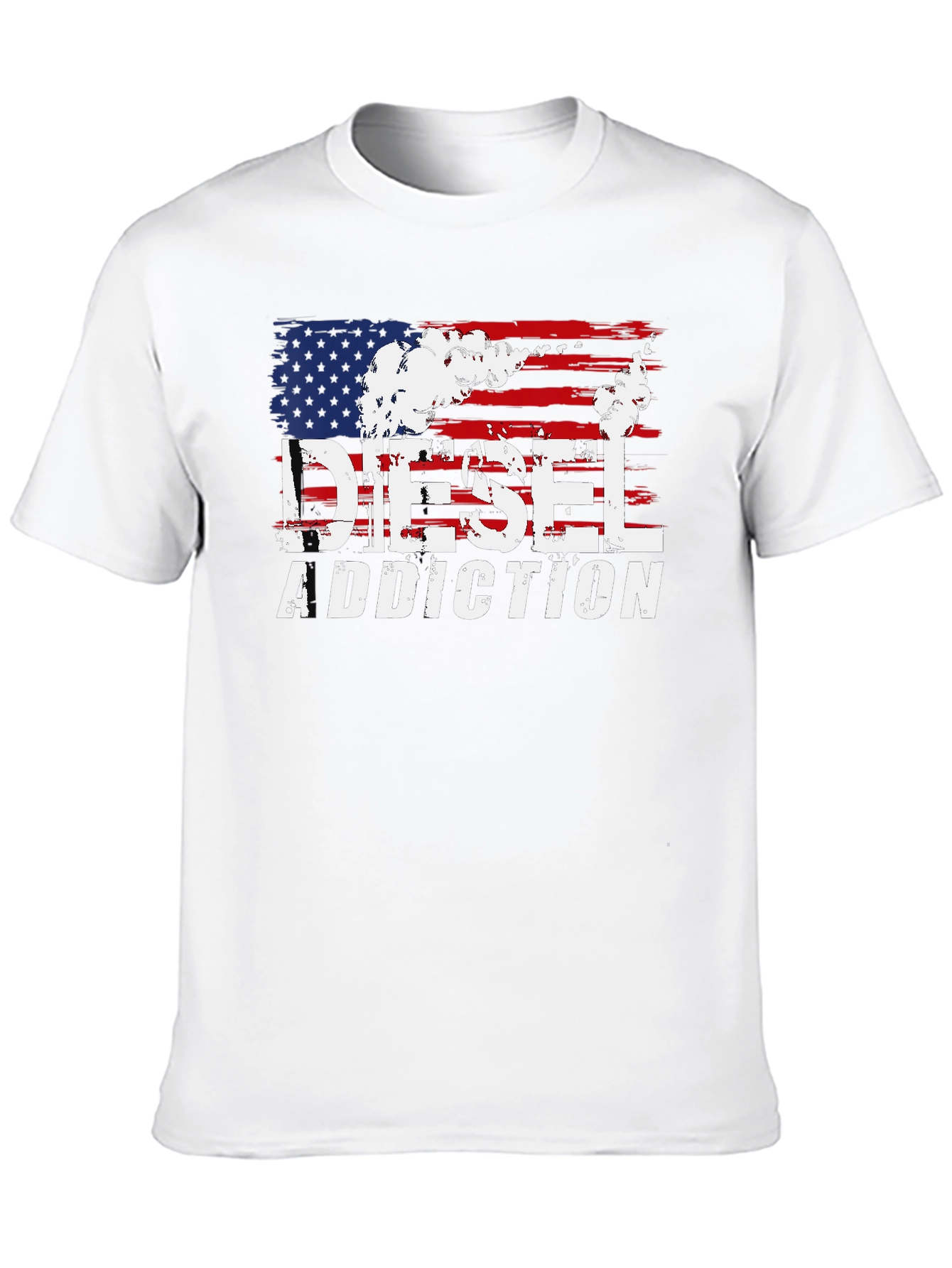 Diesel Addiction Patriotic Graphic T-Shirt