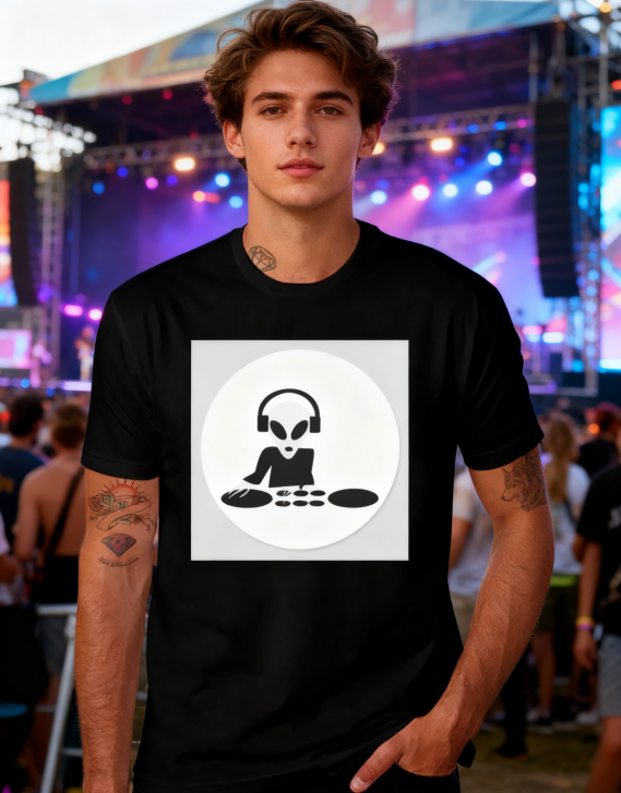 "Alien Beats" Graphic Tee