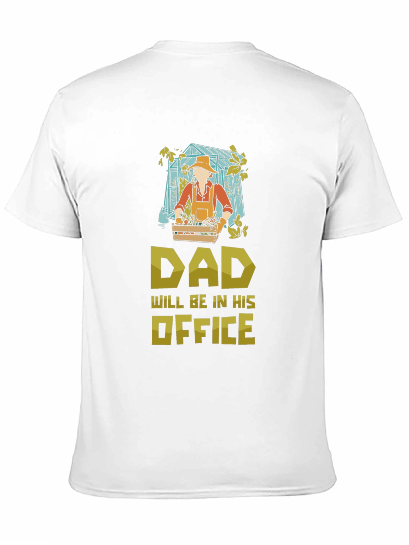 Dads Office Gardening T-Shirt