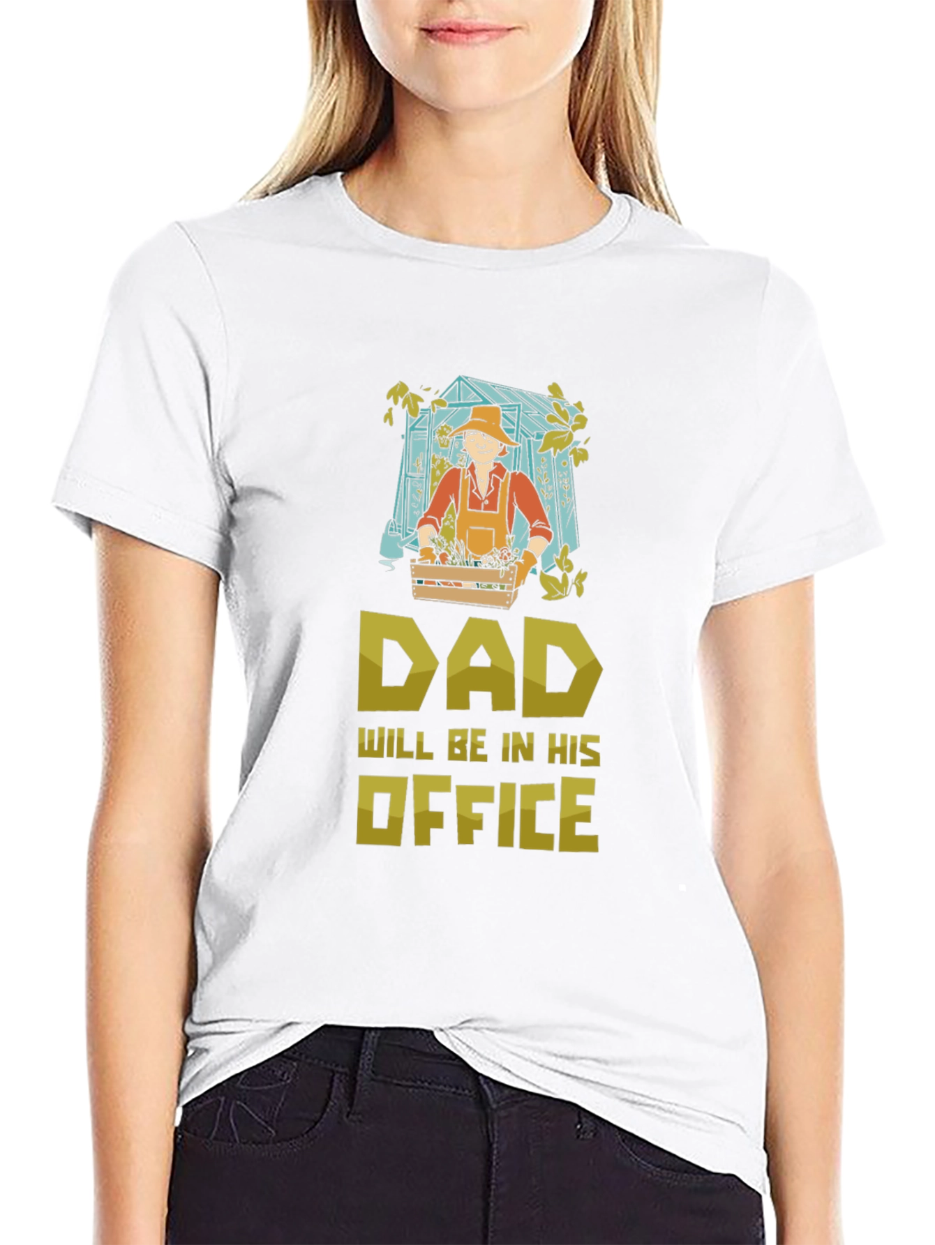 Dads Office Gardening T-Shirt