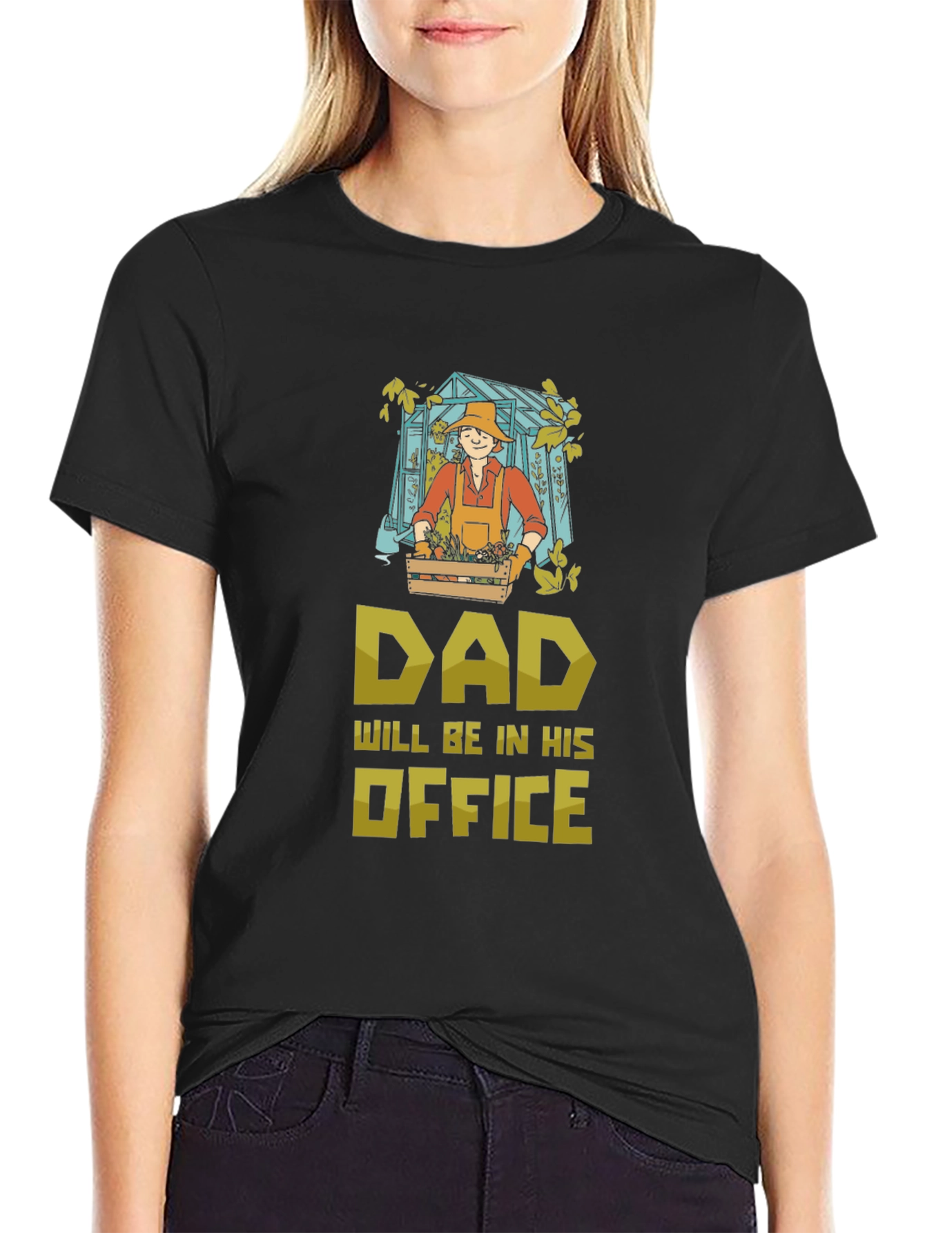 Dads Office Gardening T-Shirt