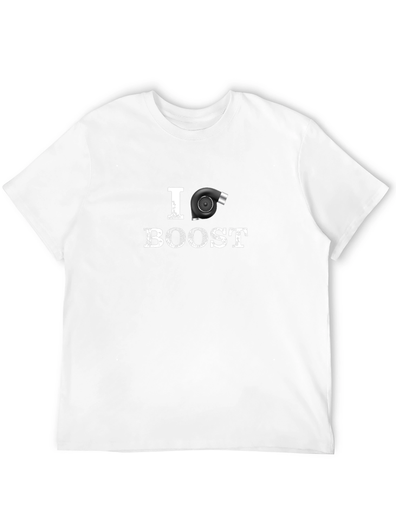 I Turbo Boost Graphic T-Shirt - Automotive Enthusiast Tee