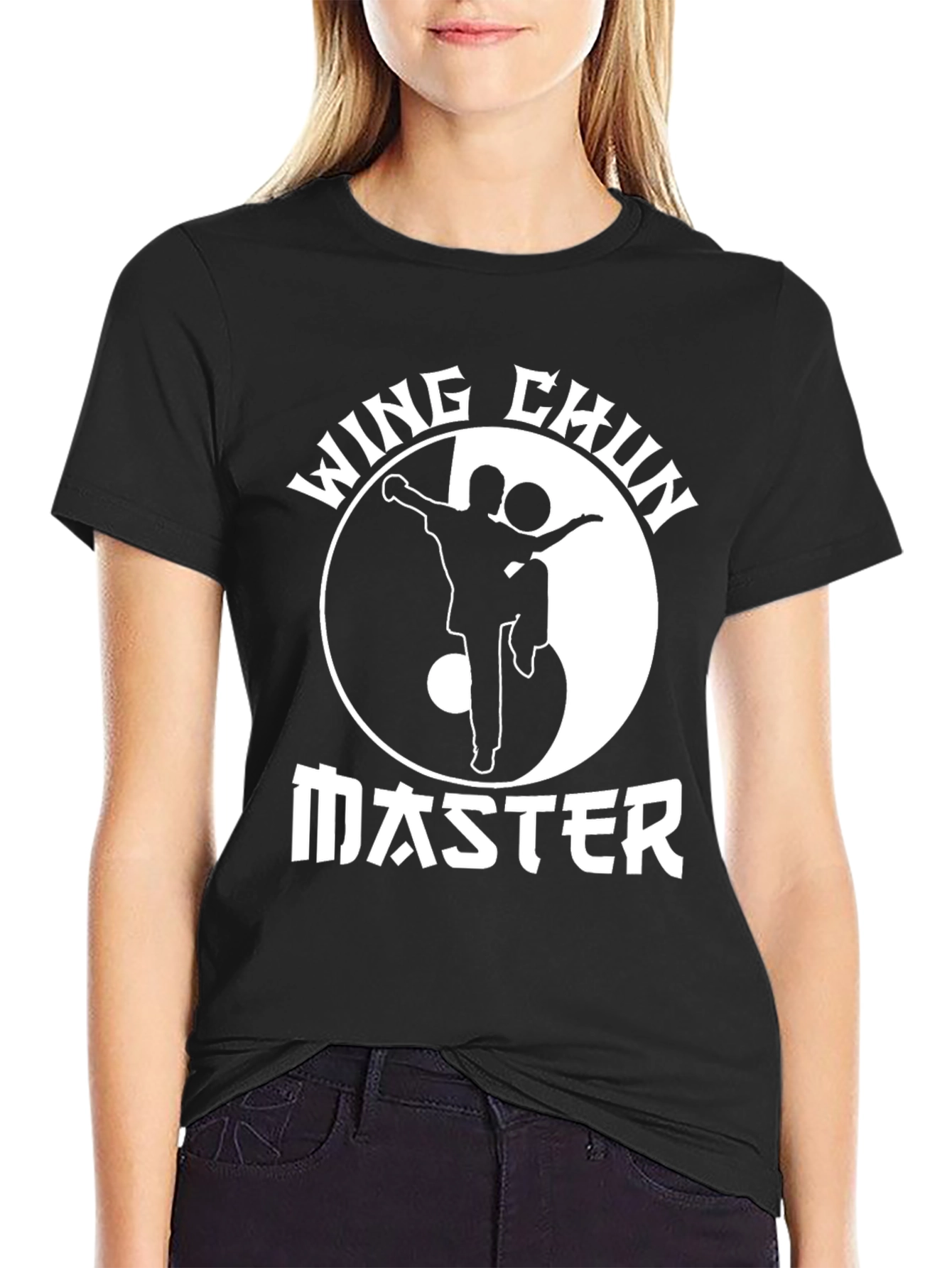 Wing Chun Master Yin Yang Graphic T-Shirt