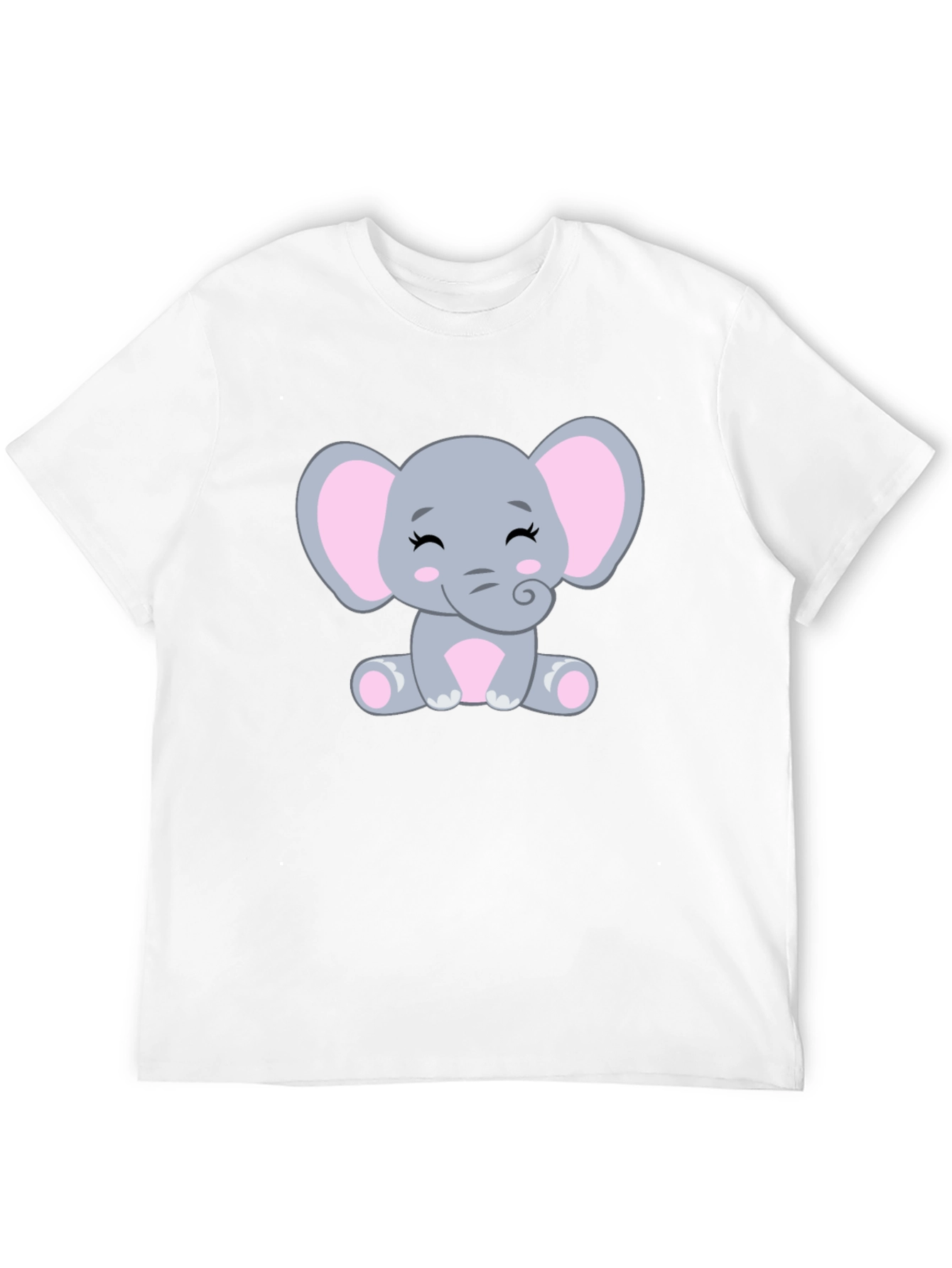 Cute Elephant Graphic Tee - Unisex T-Shirt