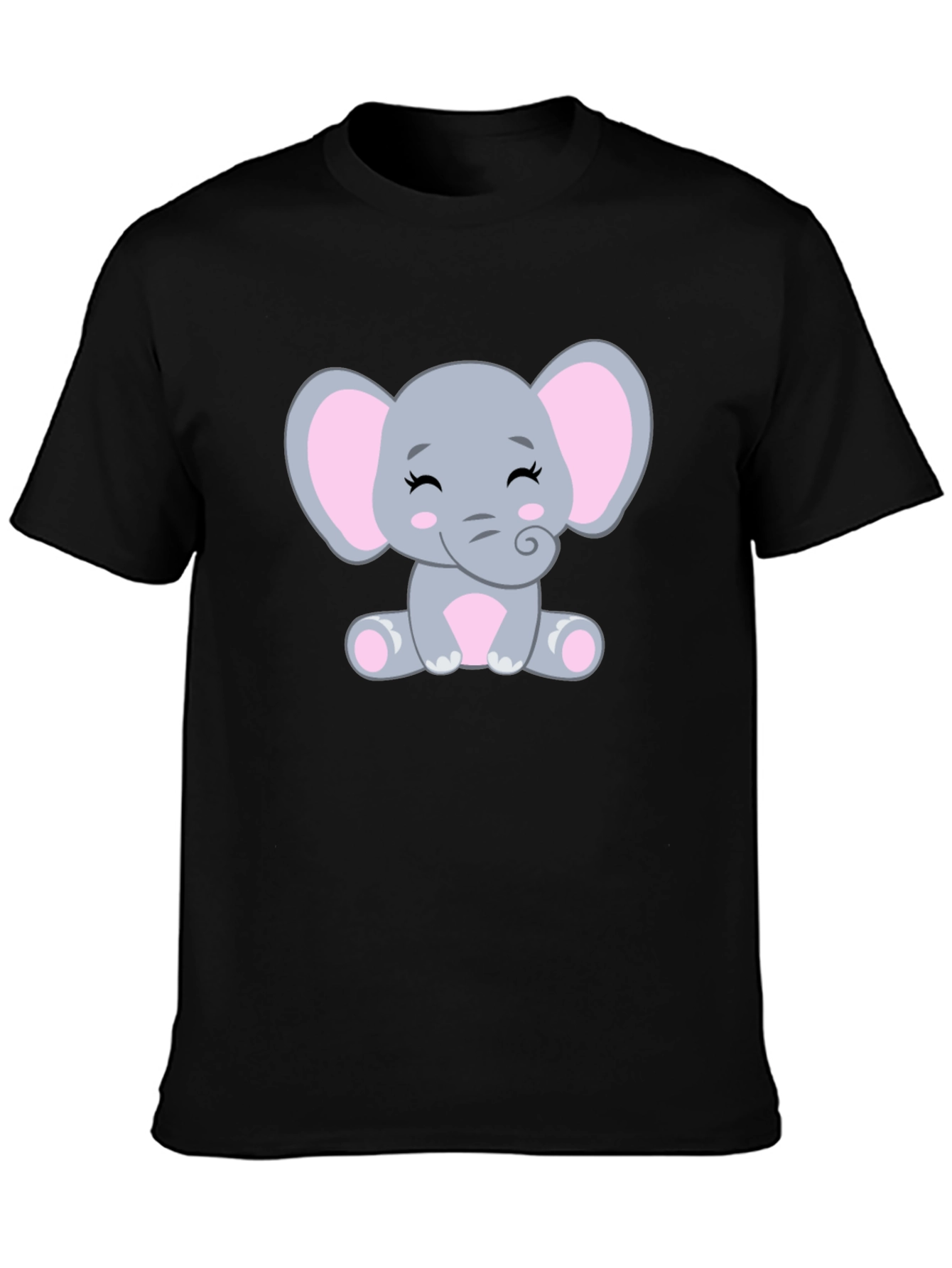 Cute Elephant Graphic Tee - Unisex T-Shirt