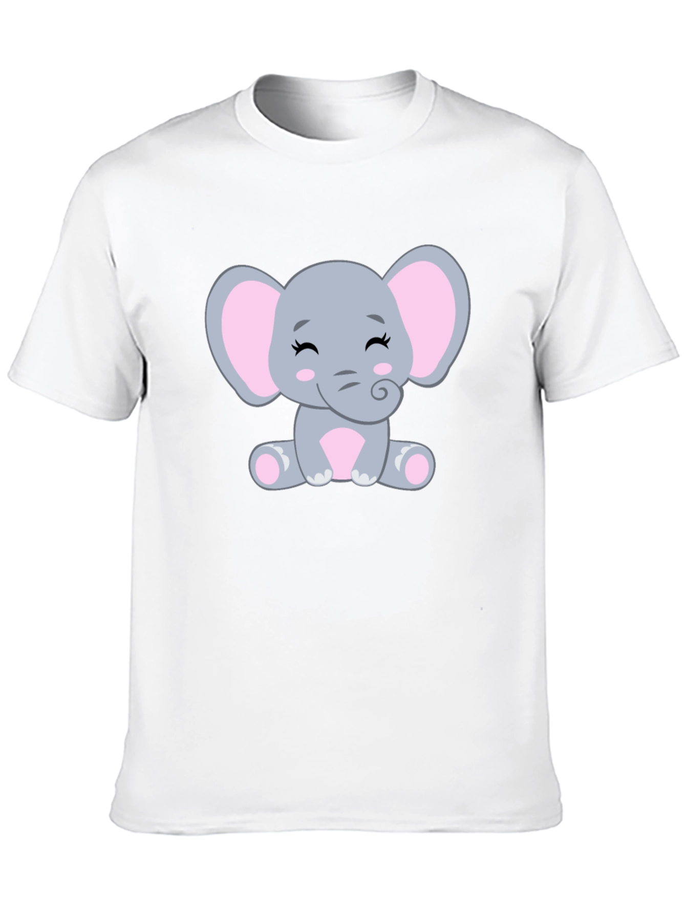 Cute Elephant Graphic Tee - Unisex T-Shirt