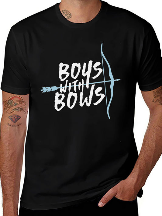Boys with Bows Graphic Tee - Archery T-Shirt