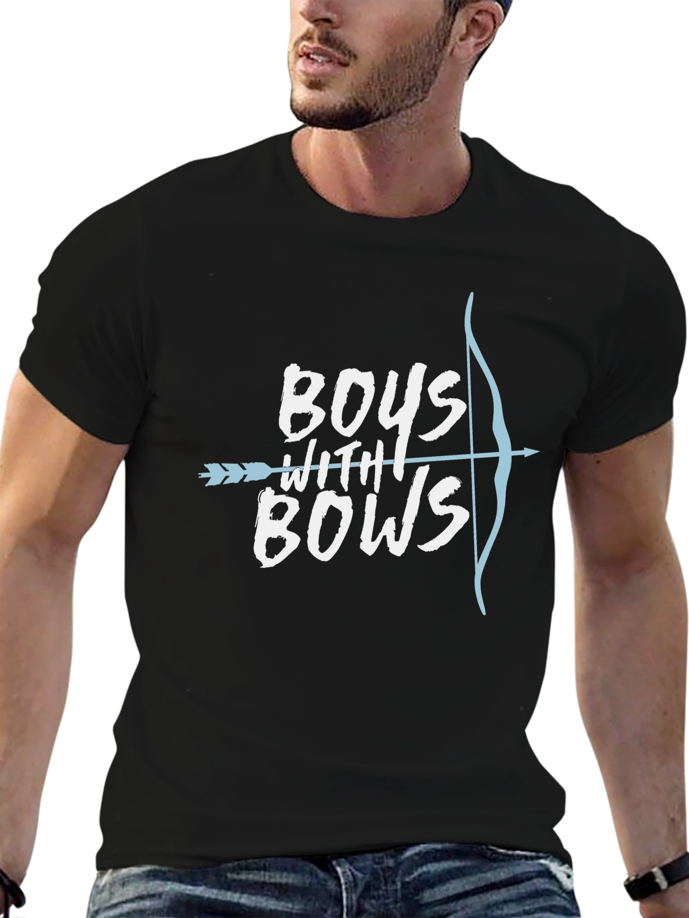 Boys with Bows Graphic Tee - Archery T-Shirt