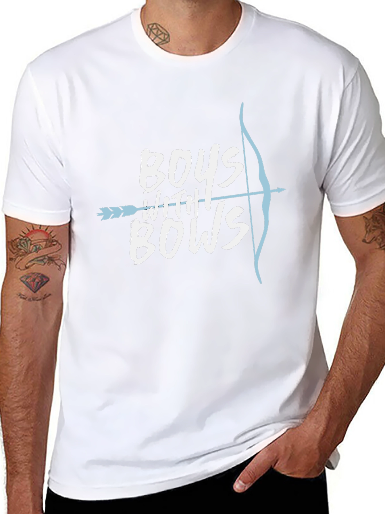 Boys with Bows Graphic Tee - Archery T-Shirt
