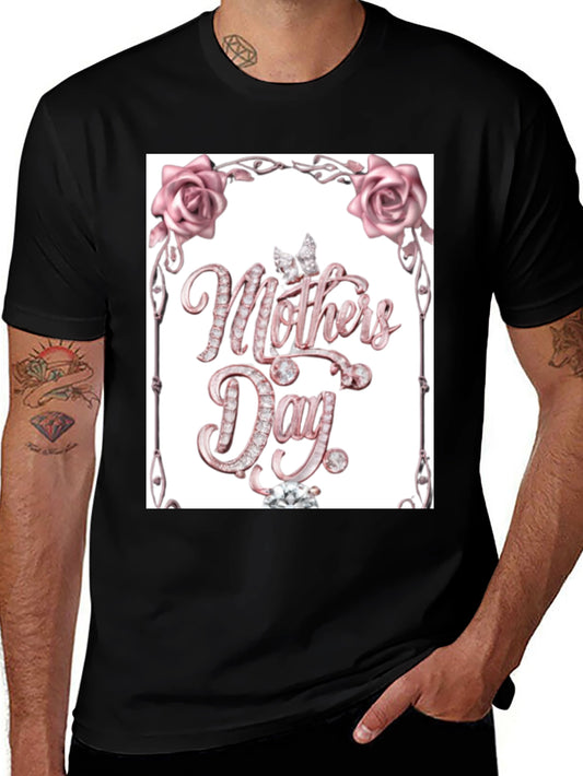 Diamond Mothers Day Black T-Shirt