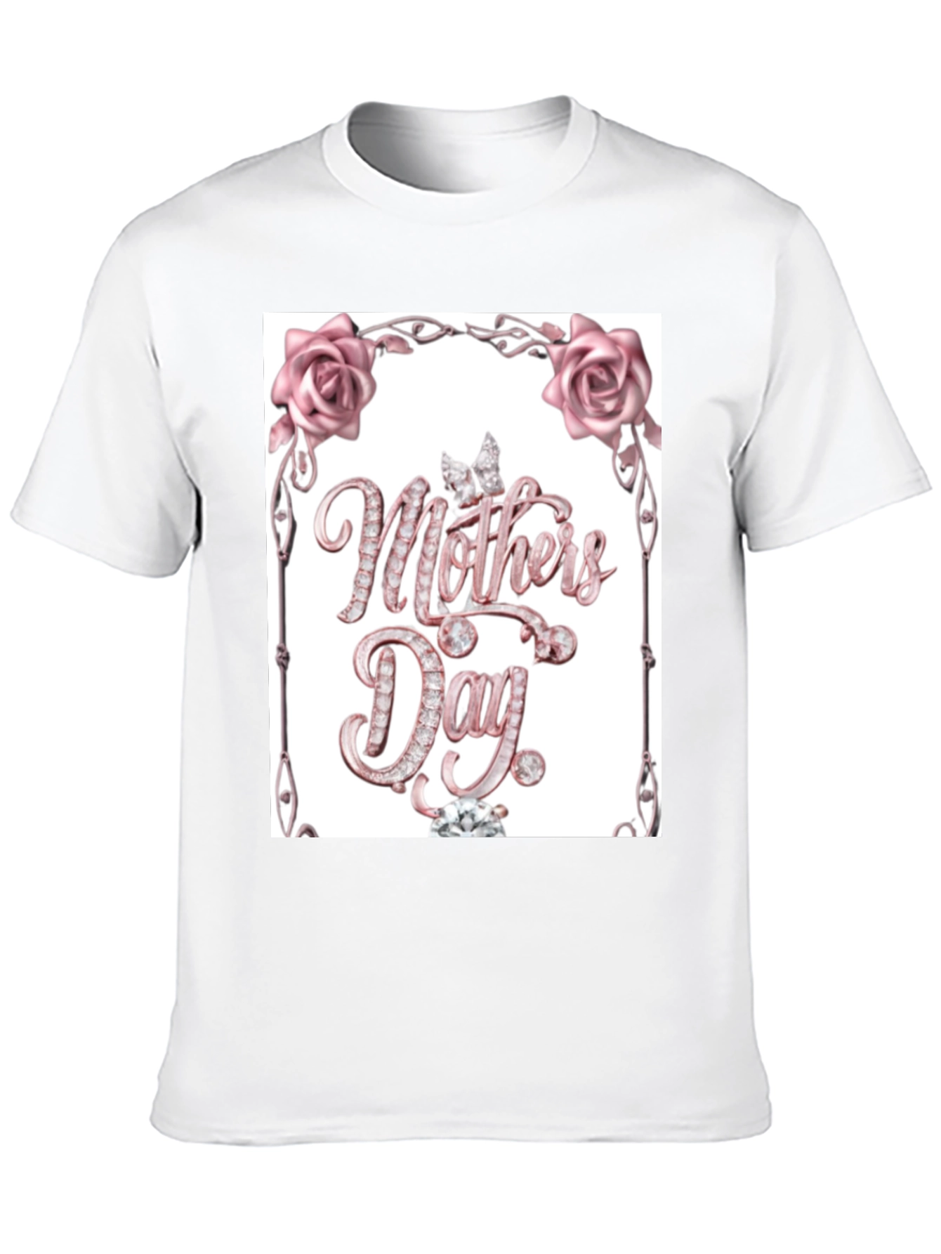Diamond Mothers Day Black T-Shirt