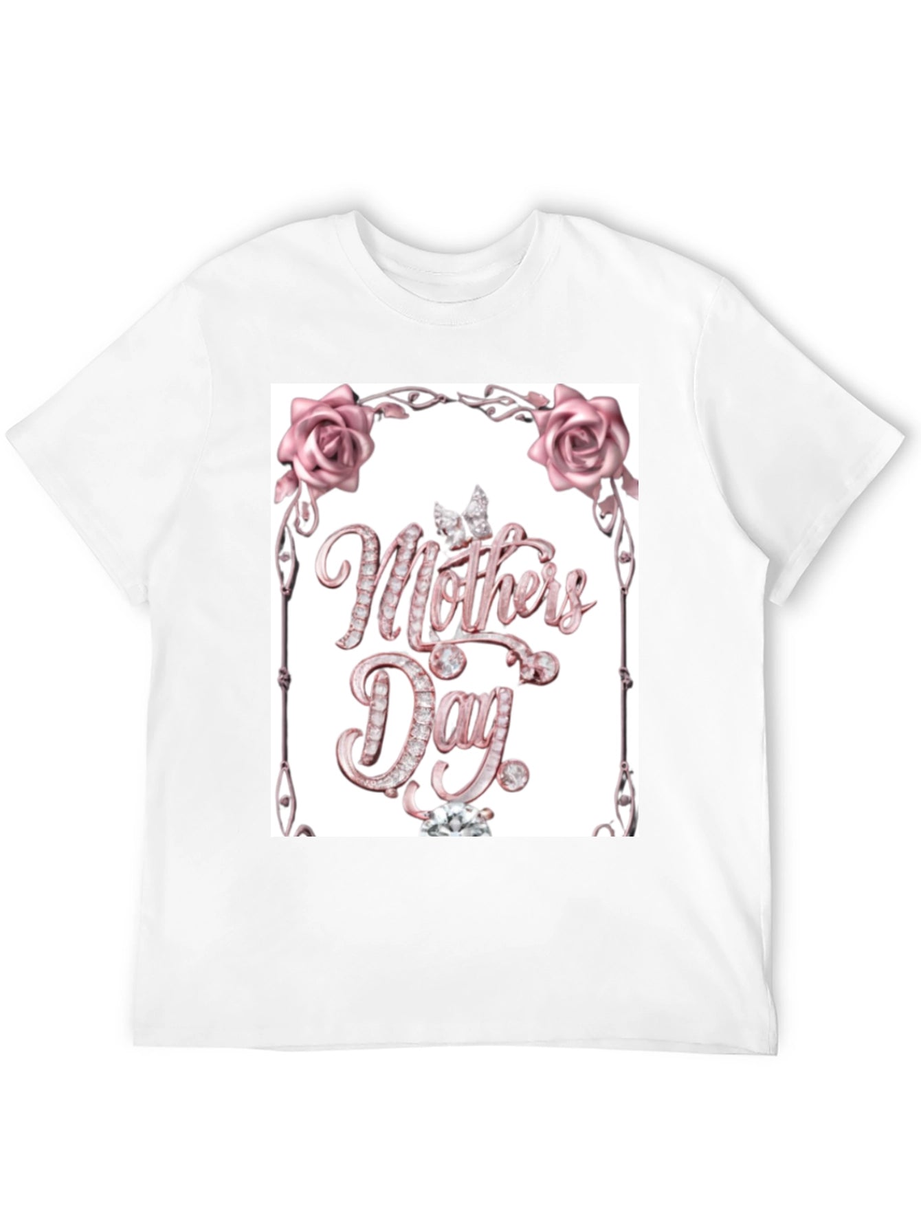 Diamond Mothers Day Black T-Shirt