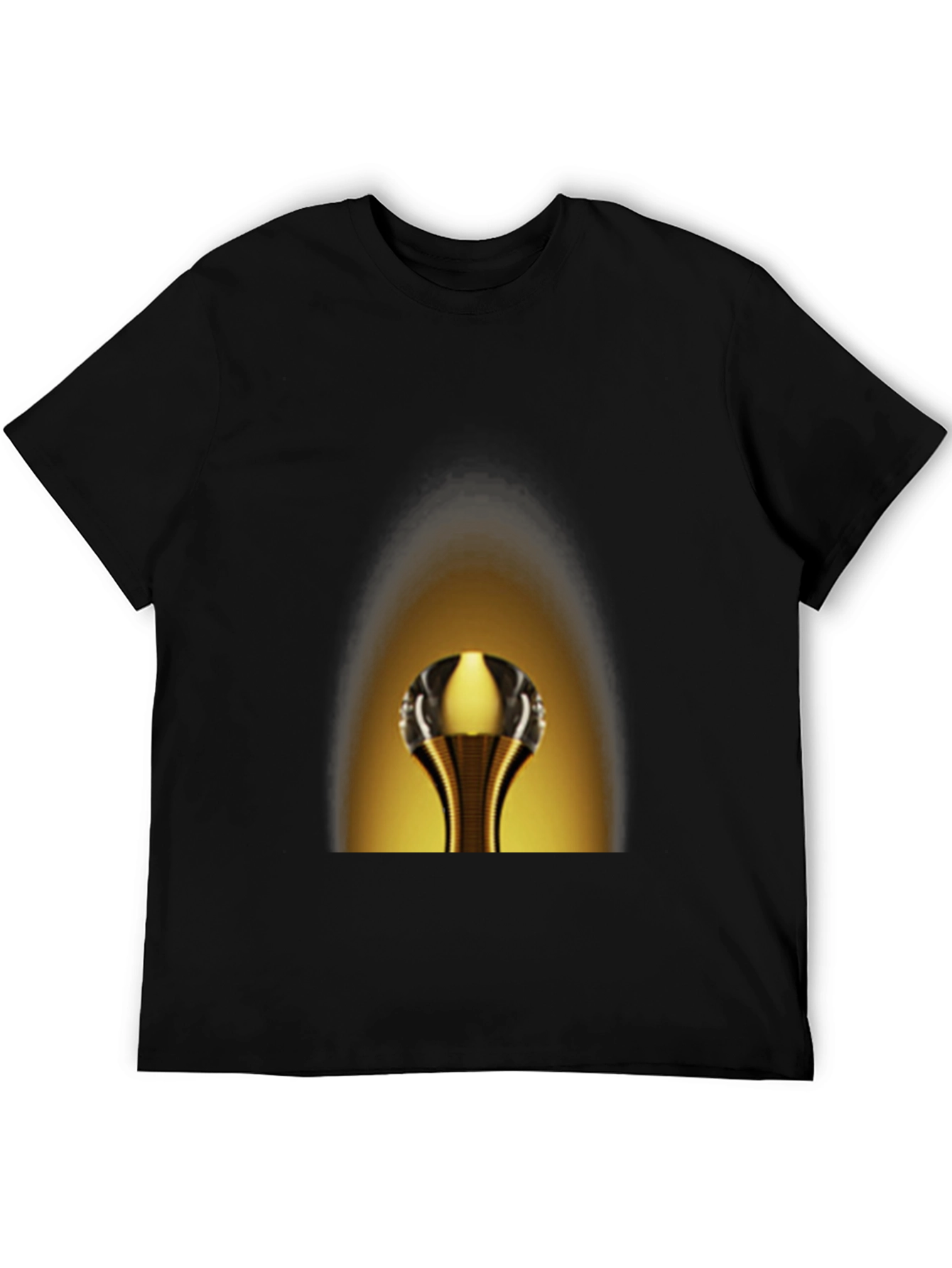 Golden Cobra Tee - Unique Graphic Print T-Shirt