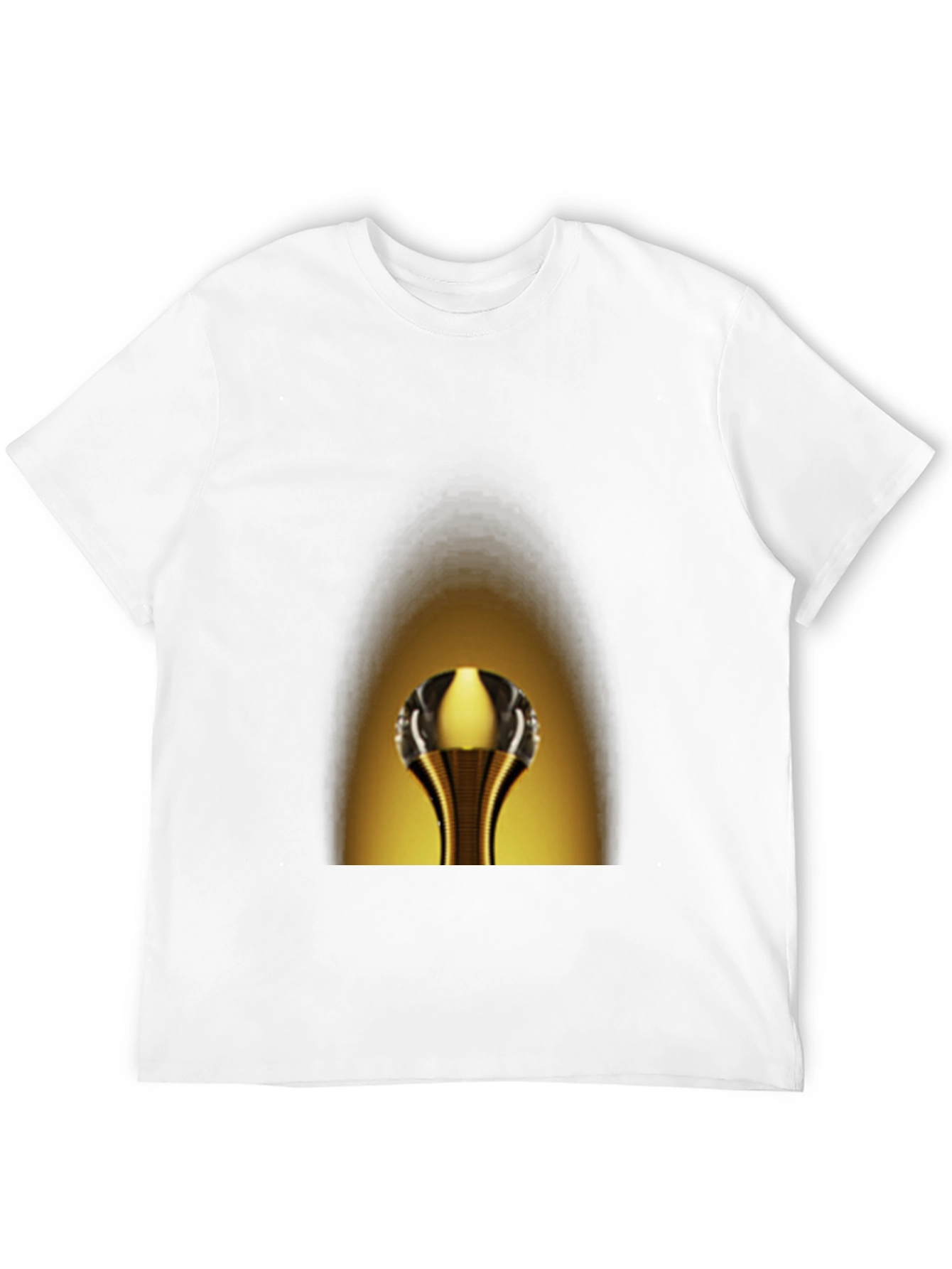 Golden Cobra Tee - Unique Graphic Print T-Shirt