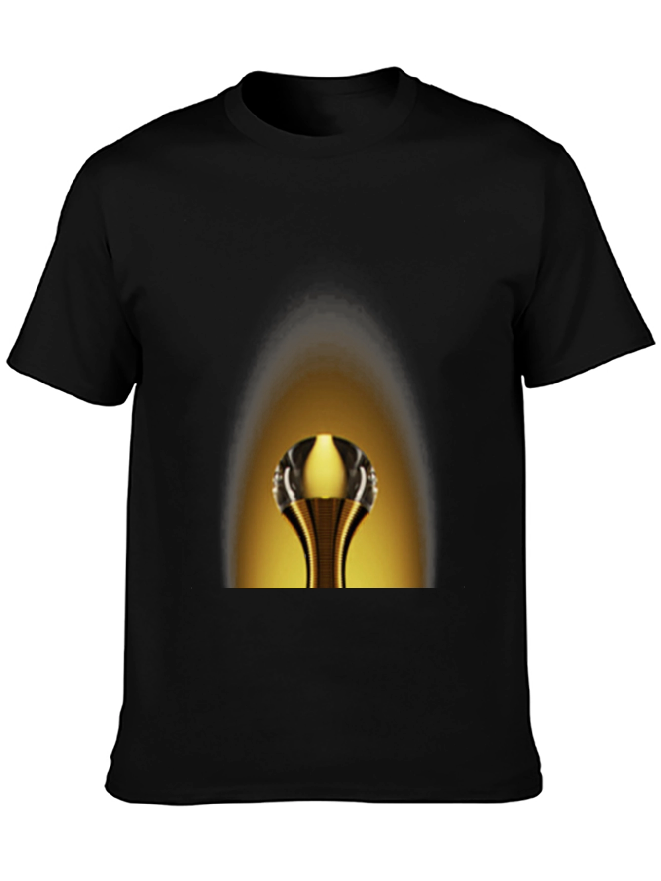 Golden Cobra Tee - Unique Graphic Print T-Shirt