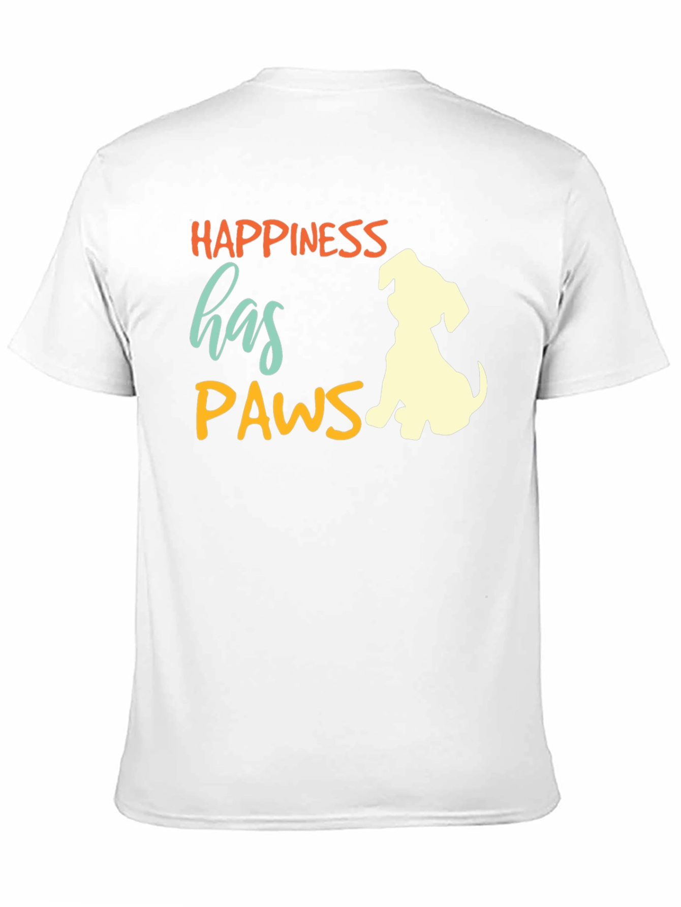 Happiness Has Paws T-Shirt