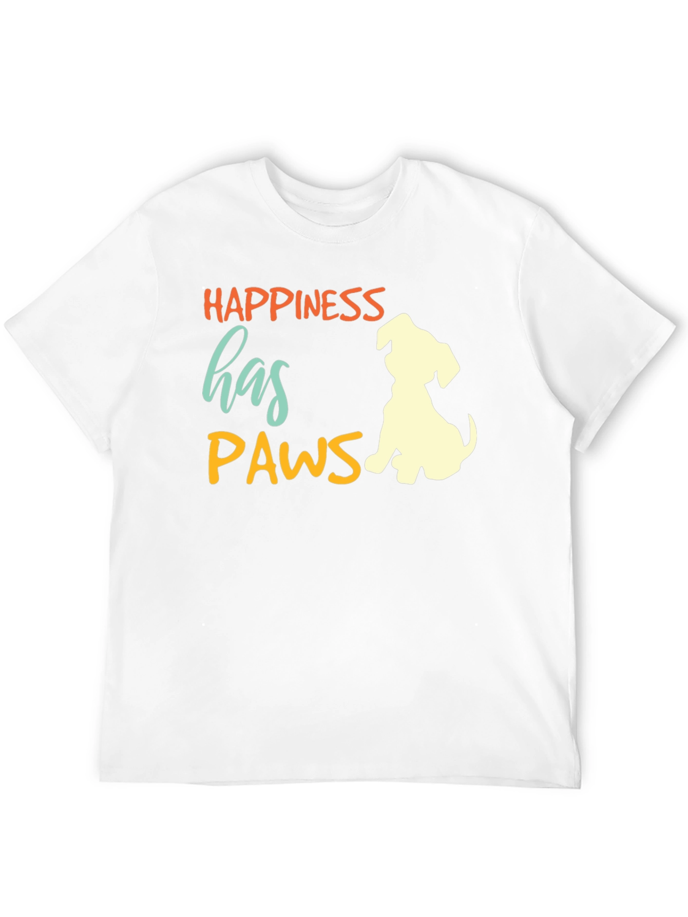 Happiness Has Paws T-Shirt