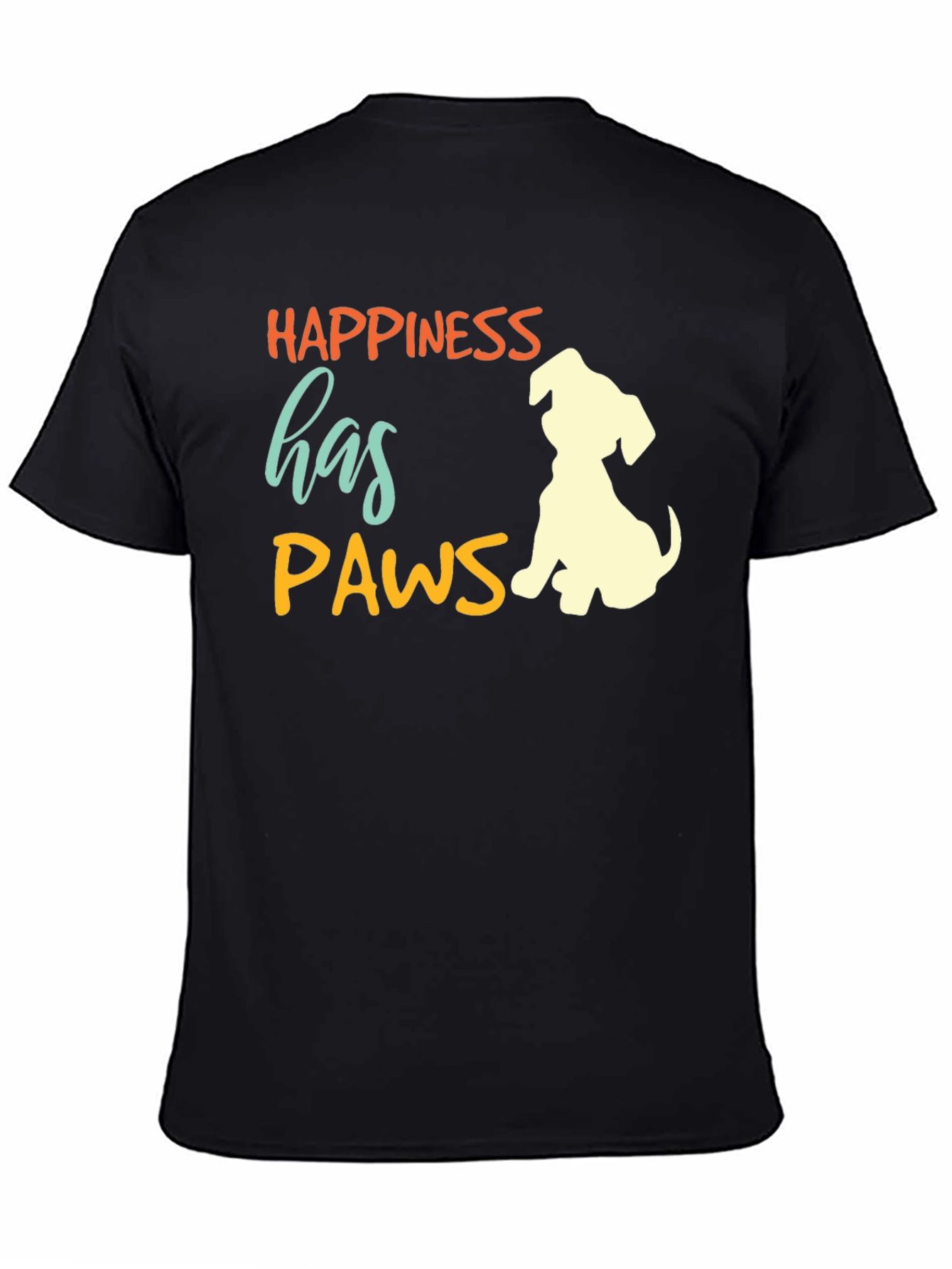 Happiness Has Paws T-Shirt