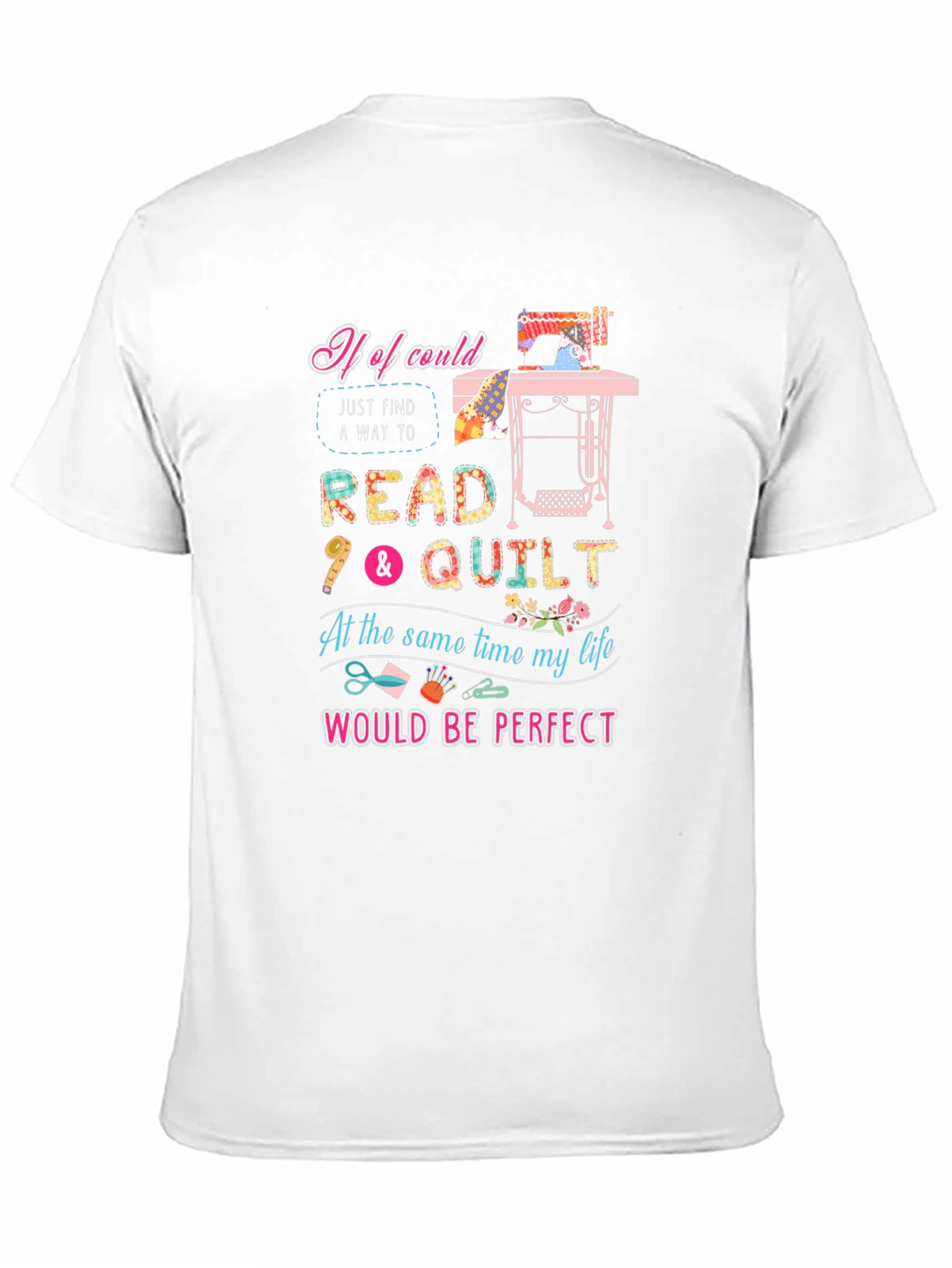 Read and Quilt T-Shirt - Perfect for Quilters