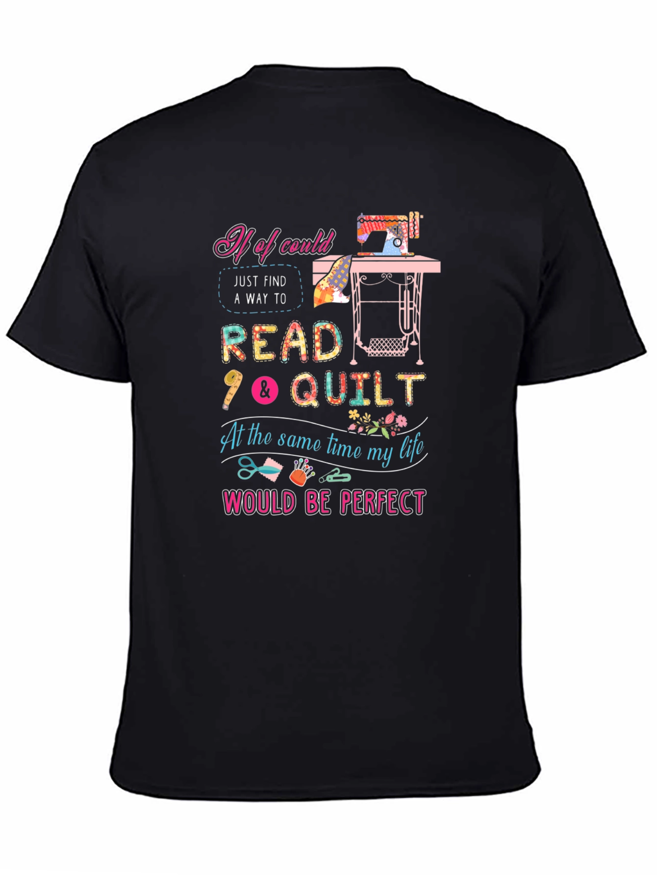 Read and Quilt T-Shirt - Perfect for Quilters