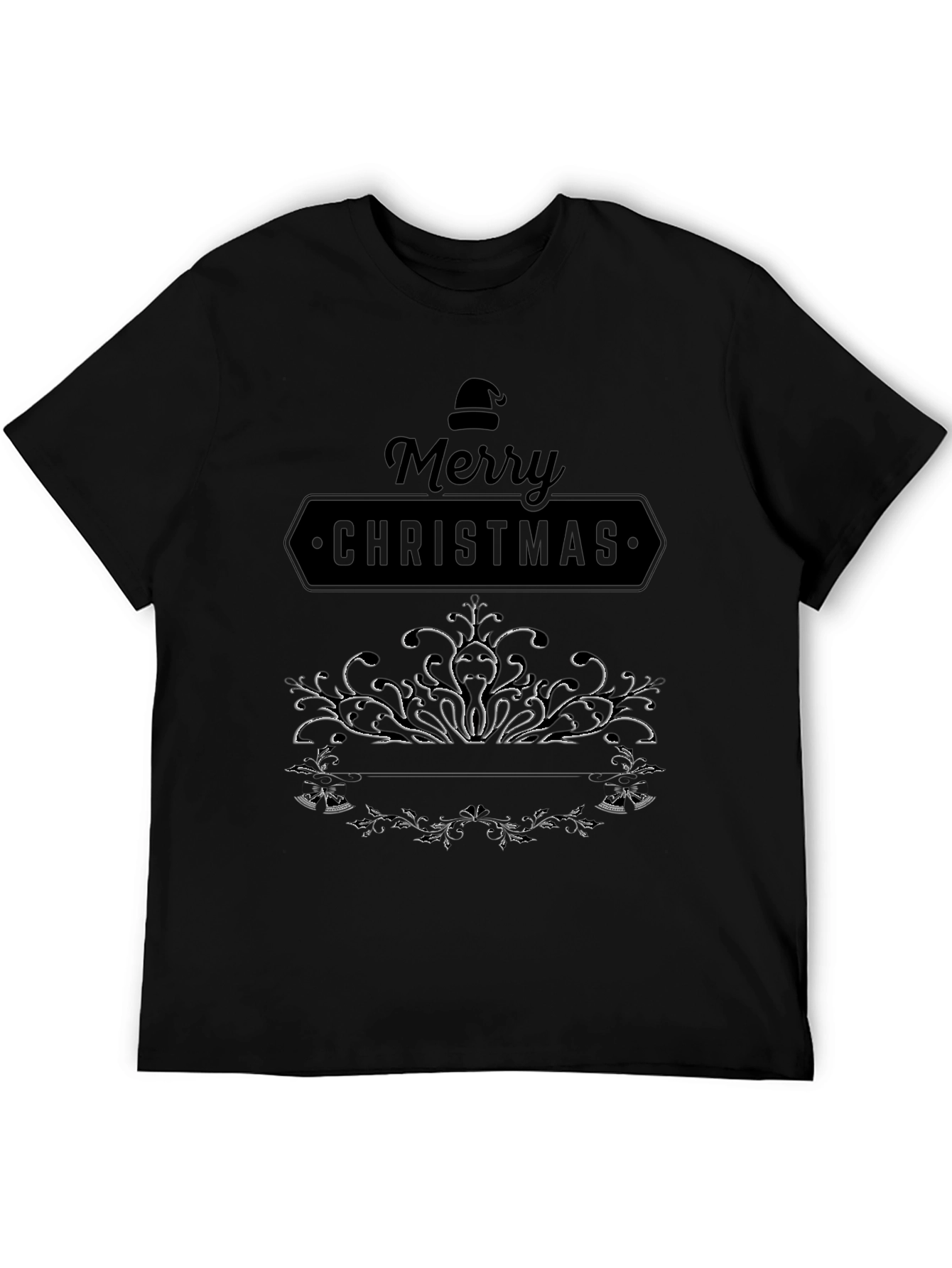 Festive Merry Christmas Graphic Tee - Holiday Style