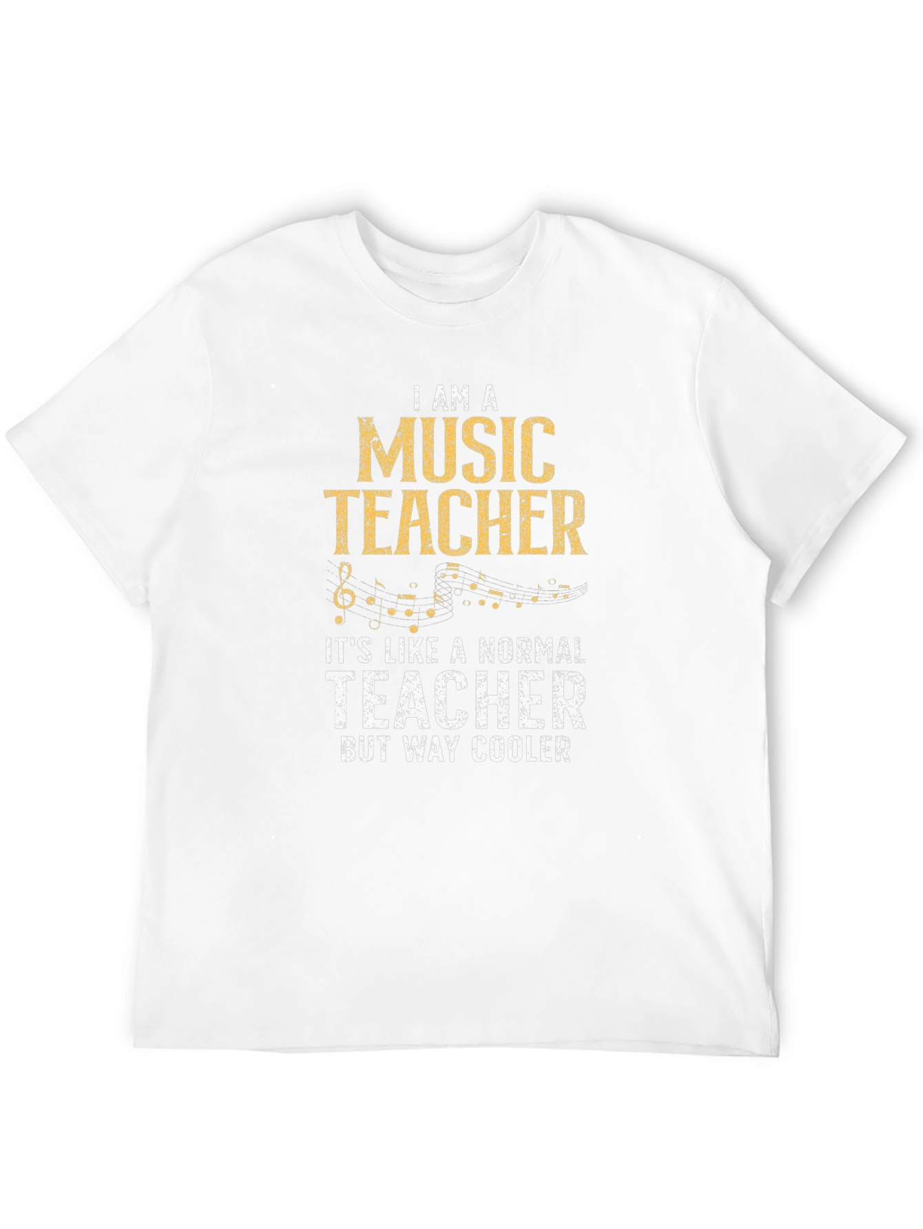 Music Teacher T-Shirt - Normal Teacher But Cooler!