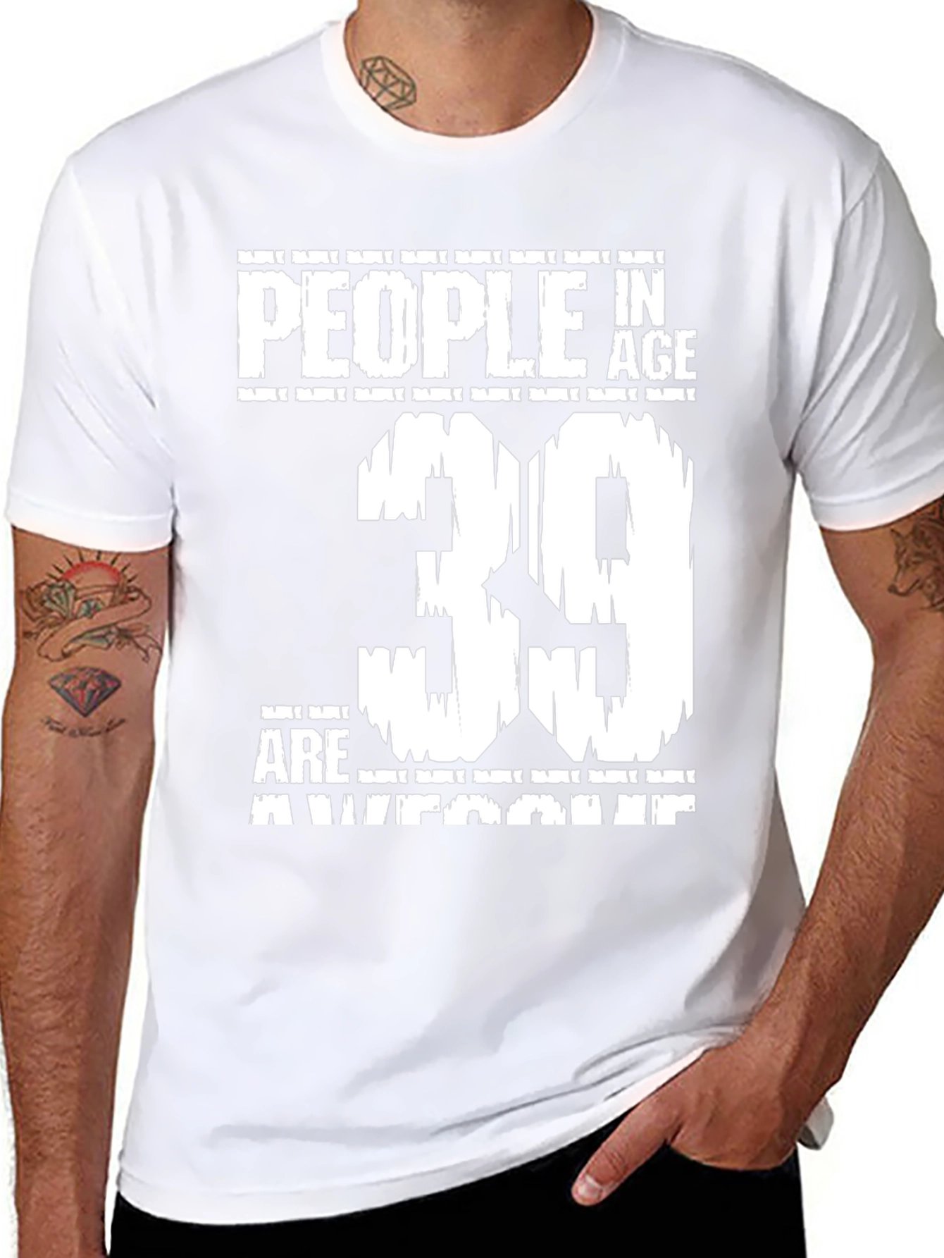 People in Age 39 Are Awesome Graphic T-Shirt