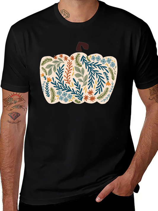 Floral Pumpkin Graphic Tee