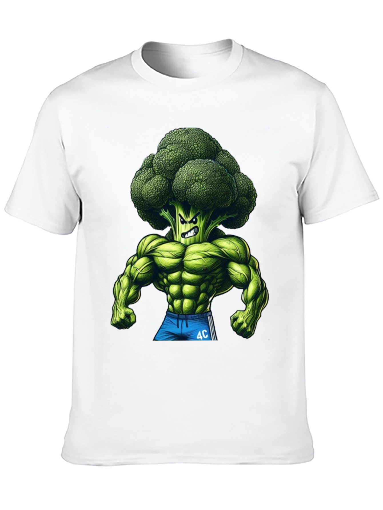 Broccoli Muscle T-Shirt - Black