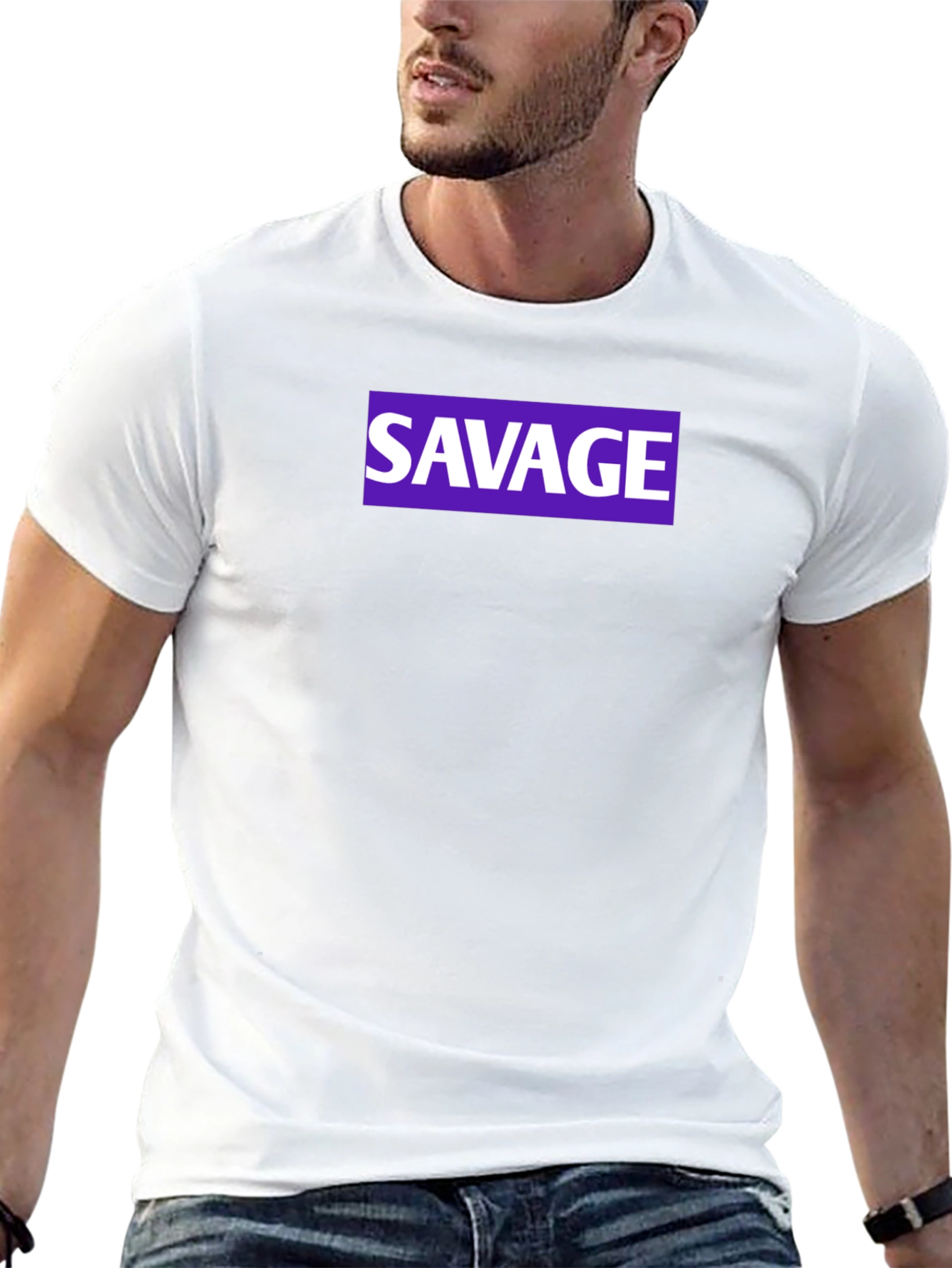 Savage Graphic Tee - Casual Streetwear