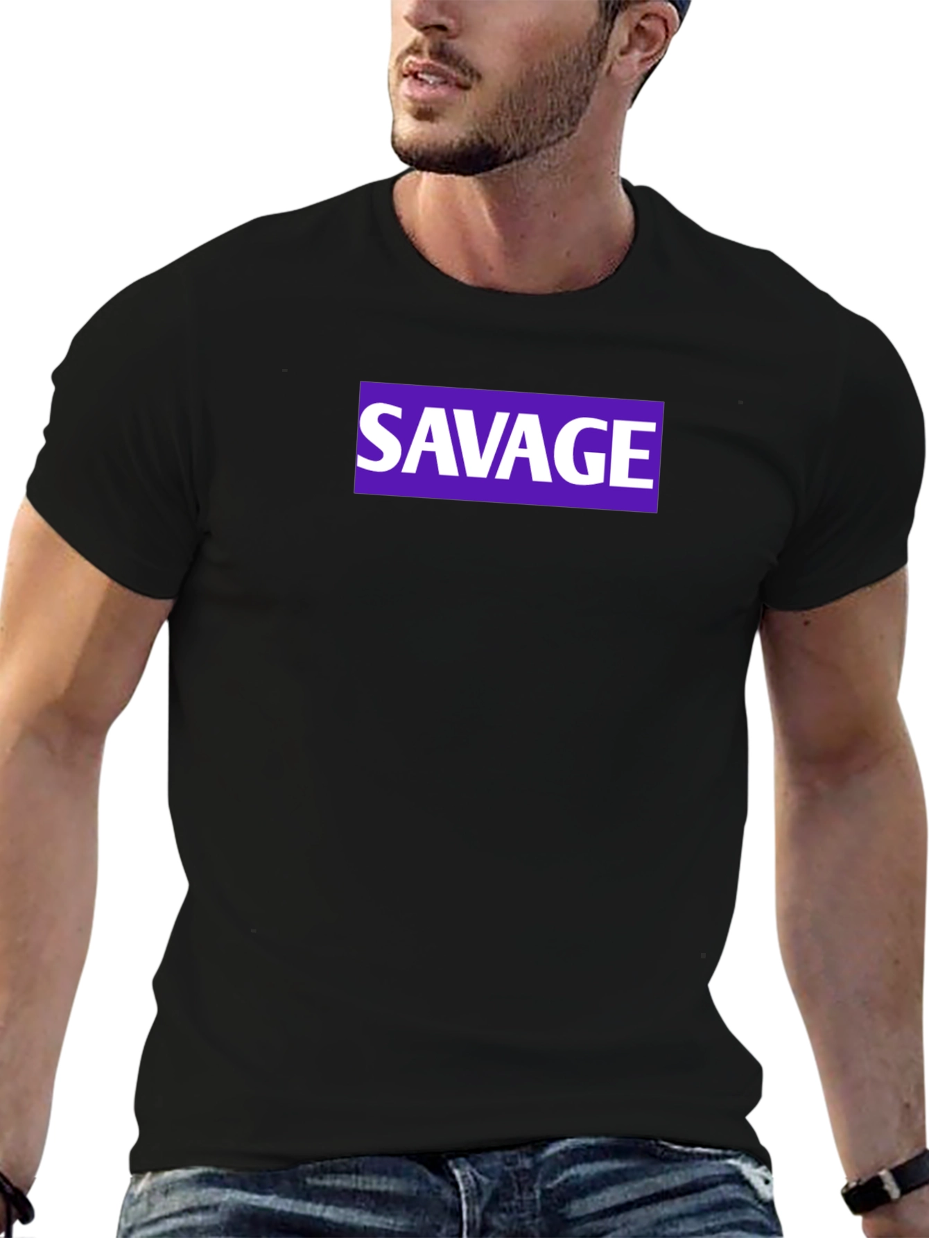 Savage Graphic Tee - Casual Streetwear