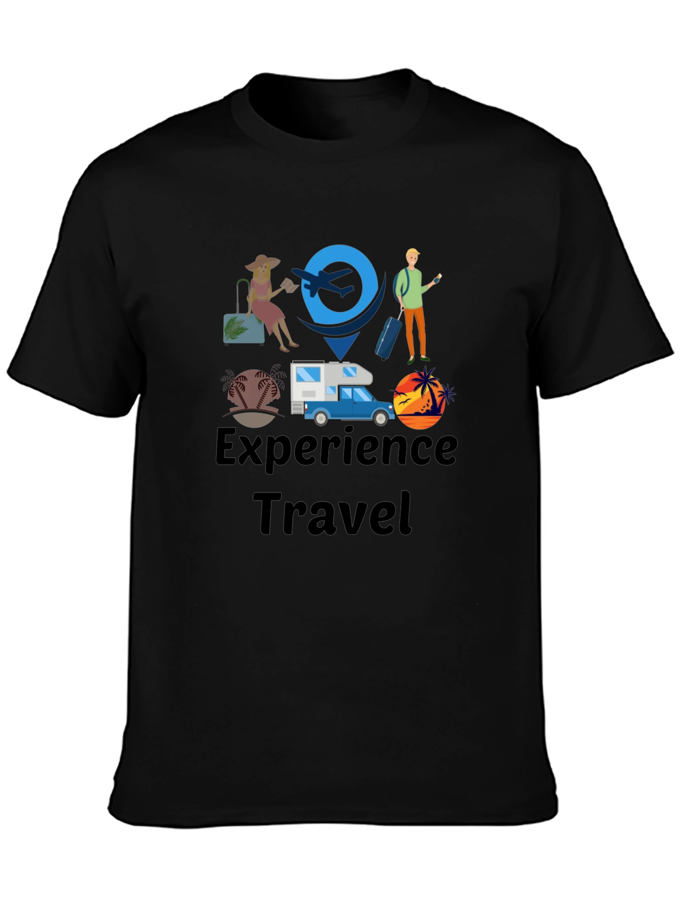 Experience Travel Graphic T-Shirt