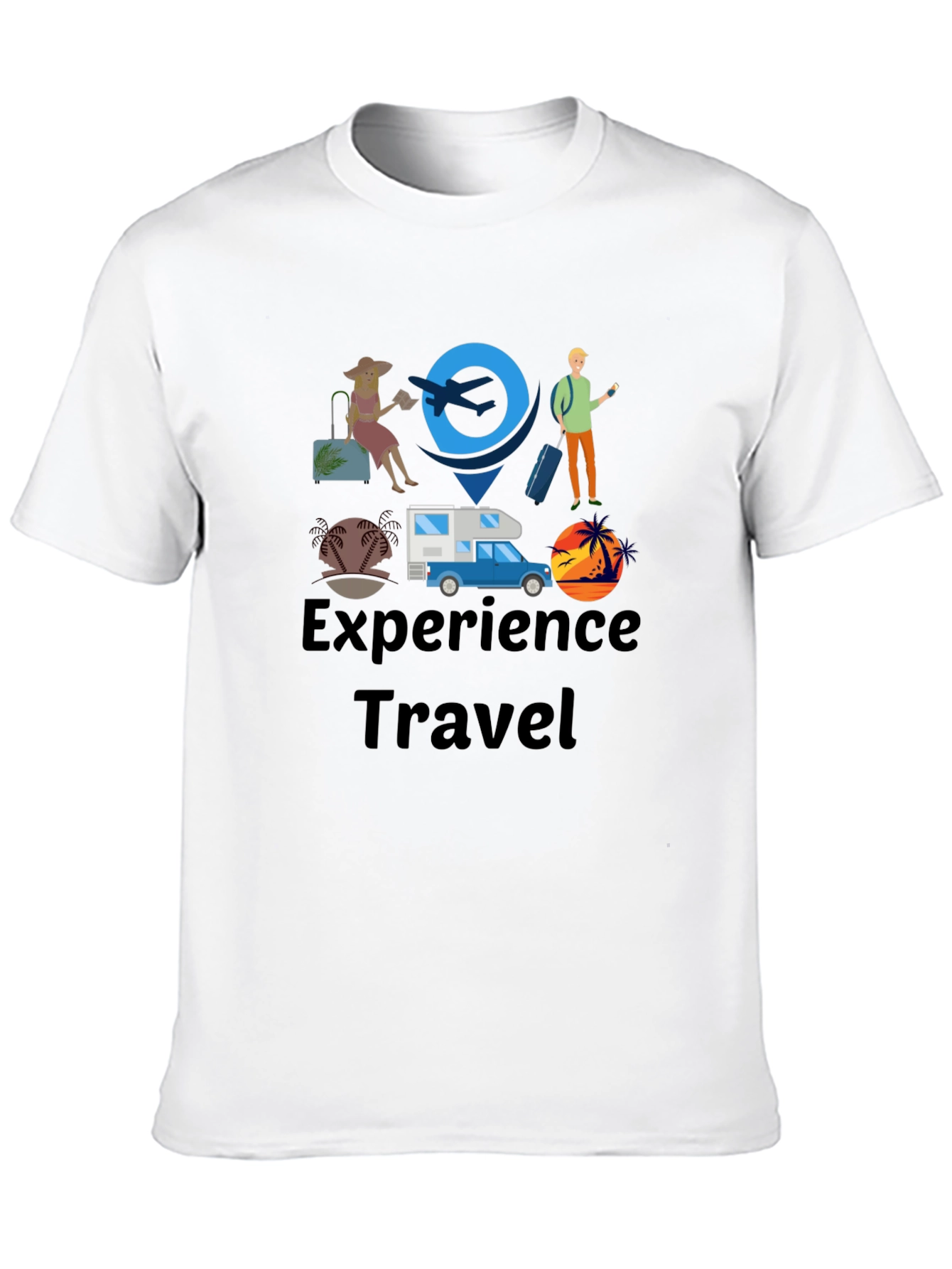 Experience Travel Graphic T-Shirt