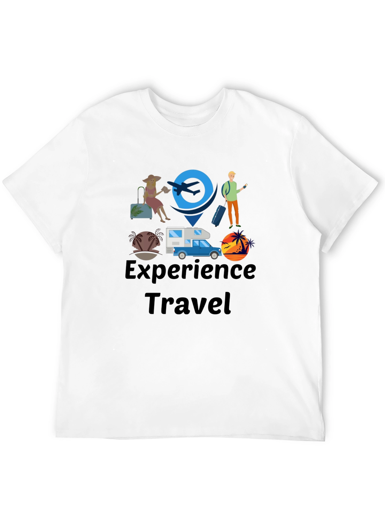 Experience Travel Graphic T-Shirt