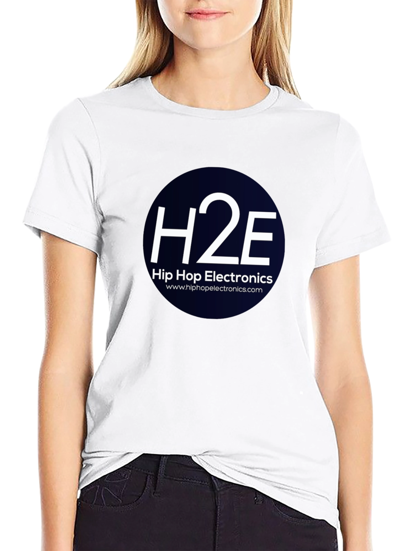 H2E Hip Hop Electronics Black T-Shirt