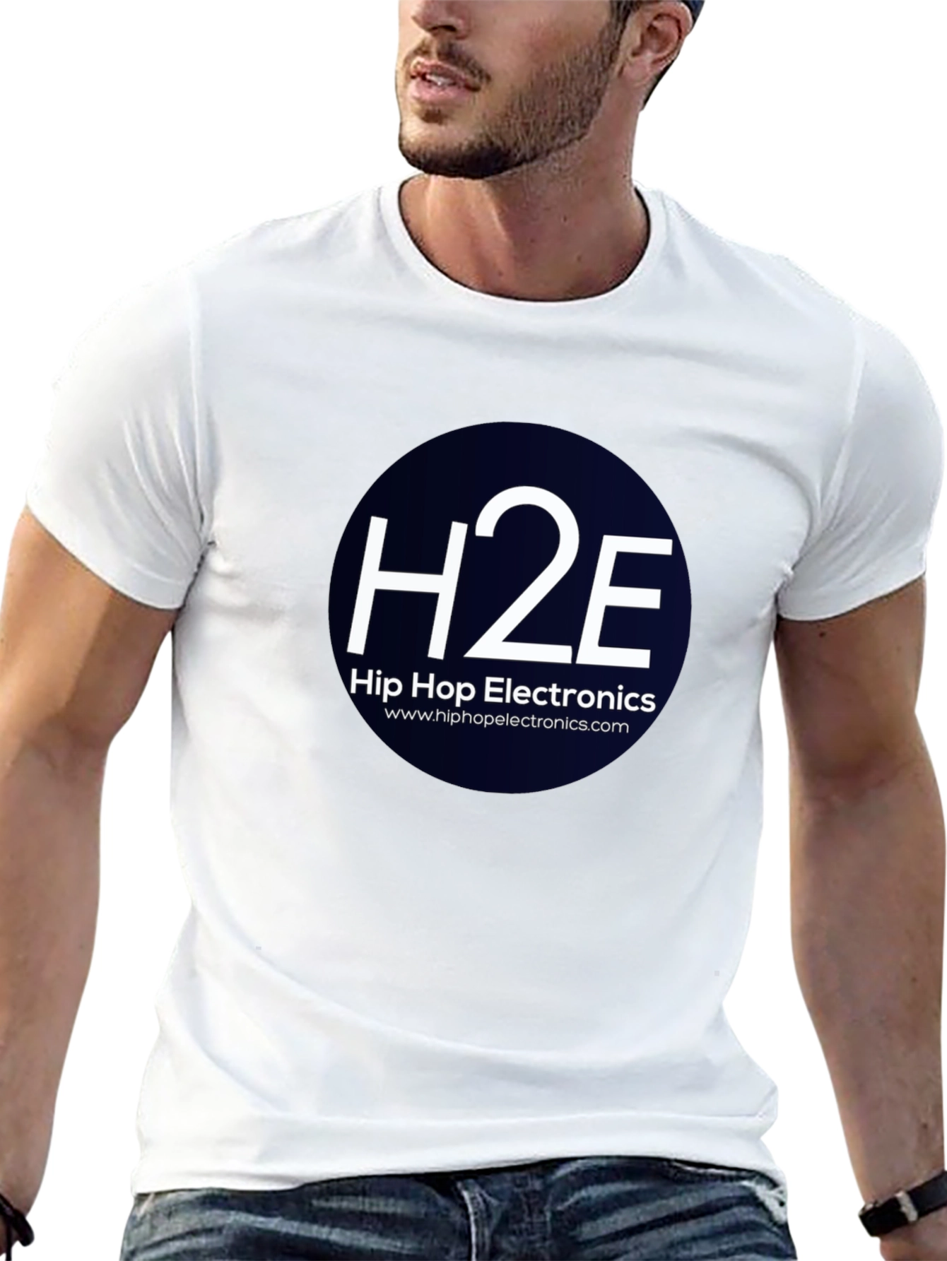 H2E Hip Hop Electronics Black T-Shirt