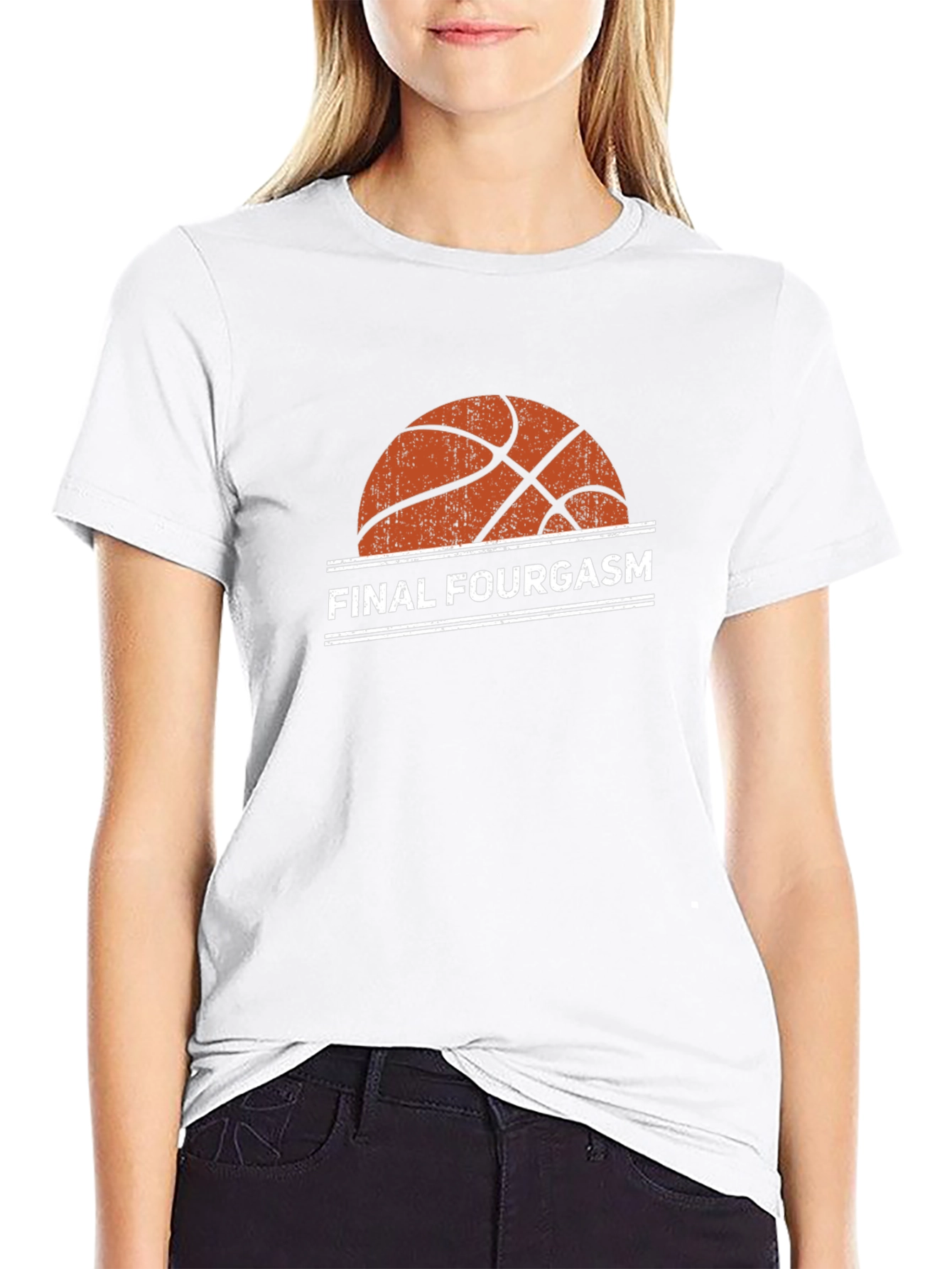 Final Fourgasm Basketball T-Shirt
