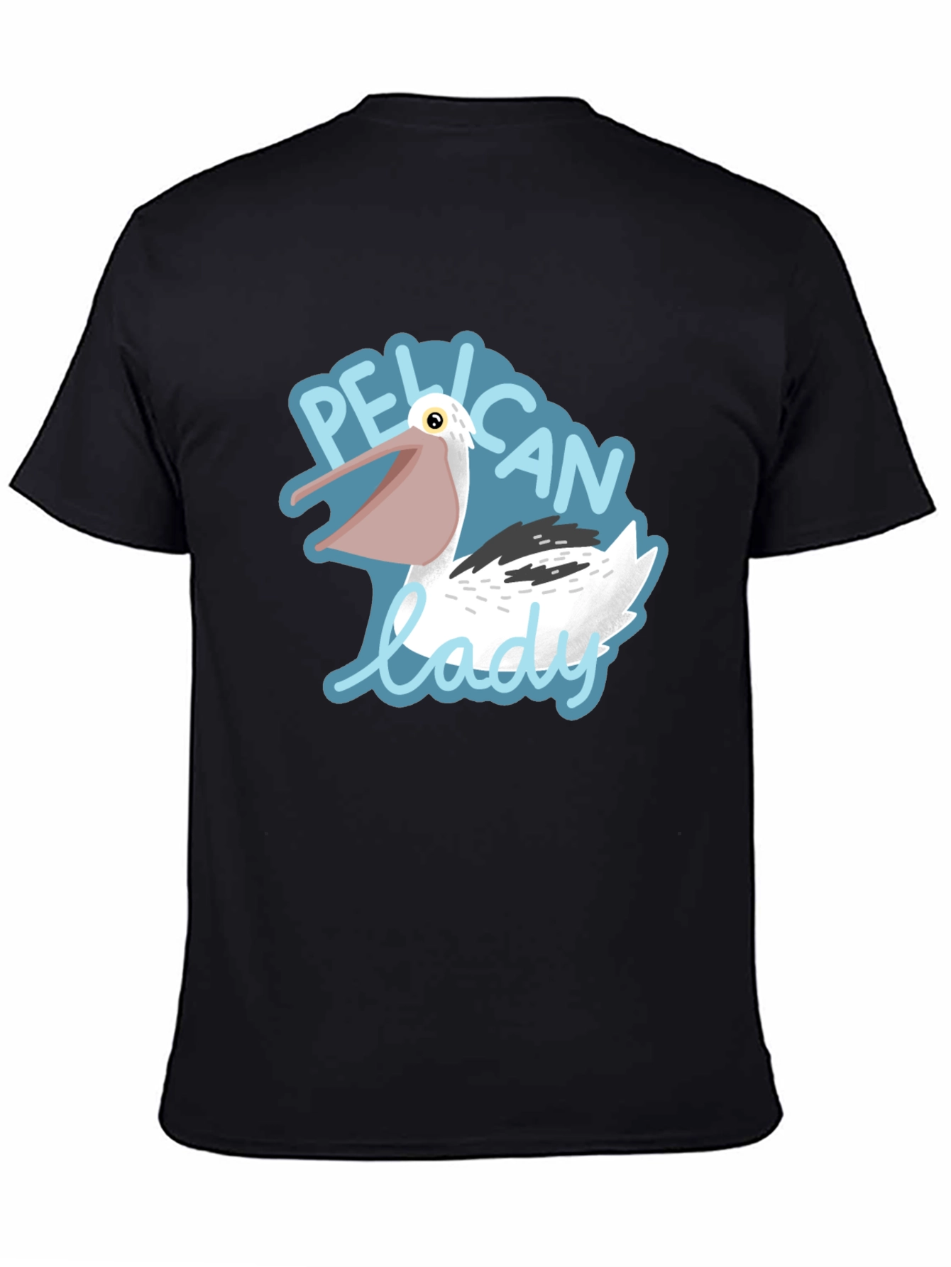Pelican Lady Graphic Tee - Black