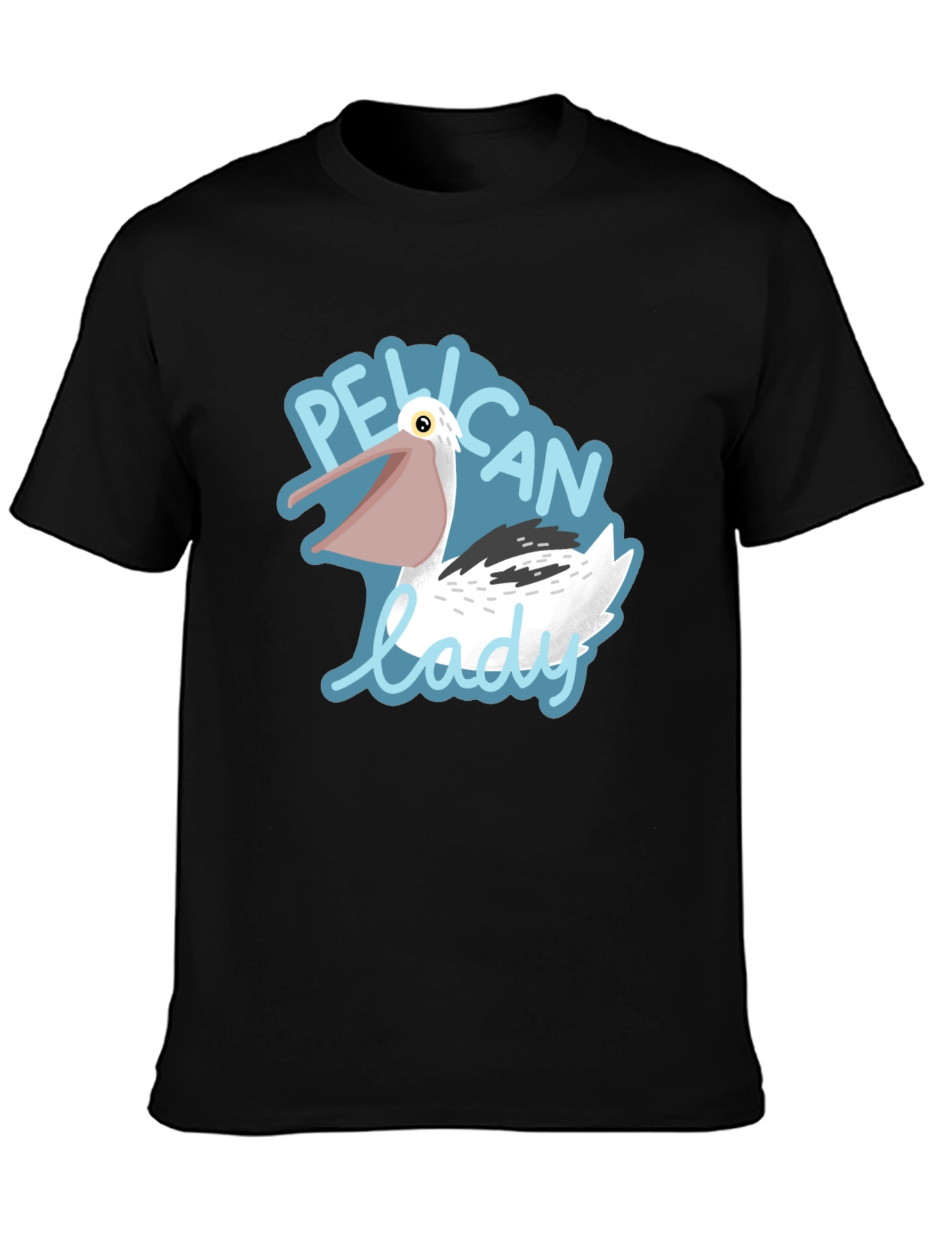 Pelican Lady Graphic Tee - Black