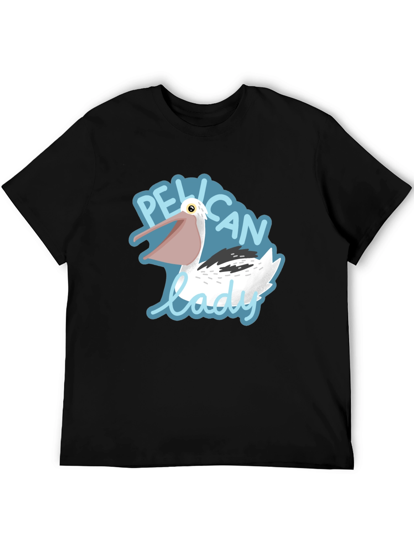 Pelican Lady Graphic Tee - Black