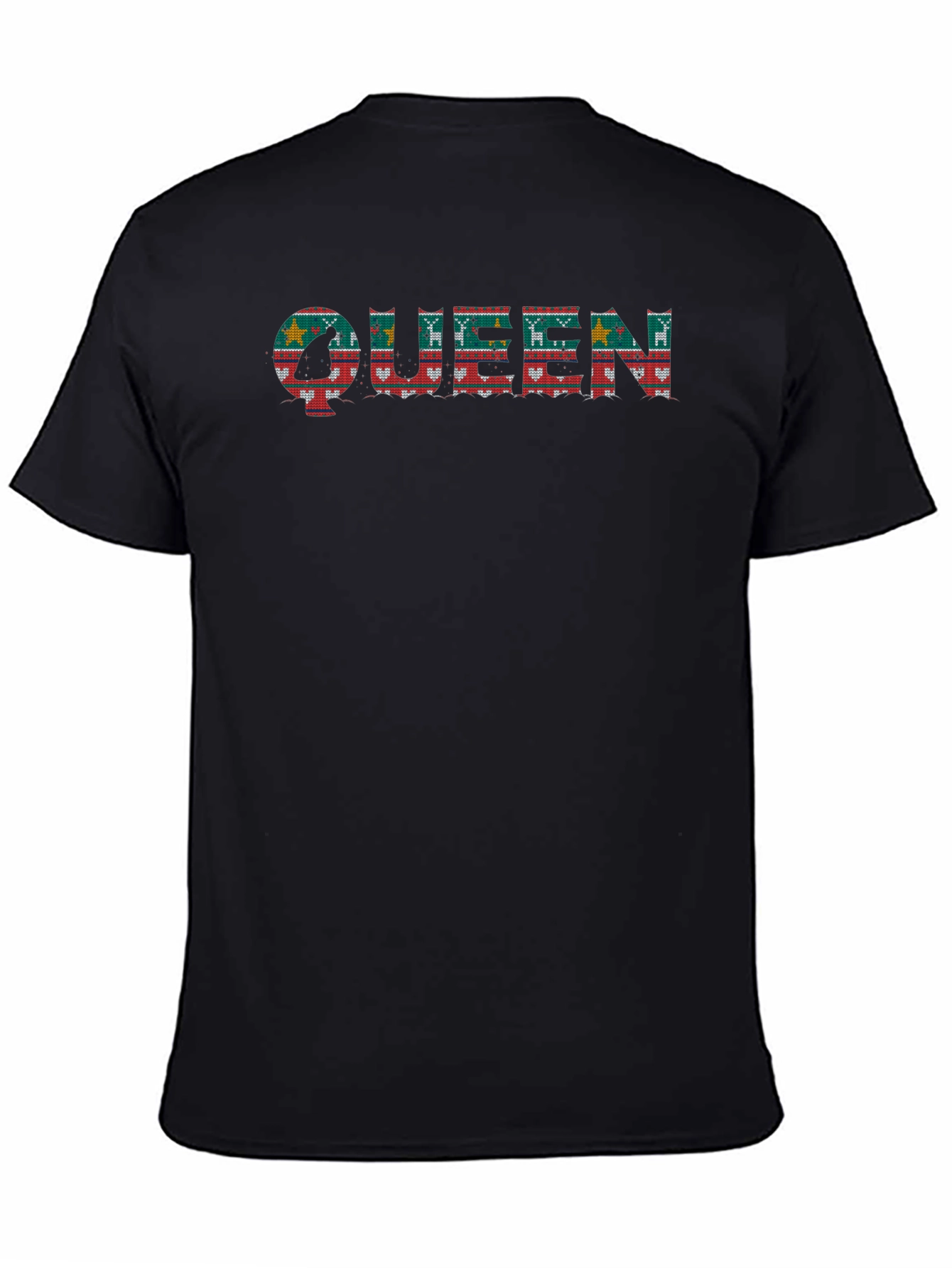 Queen Christmas Sweater Pattern T-Shirt