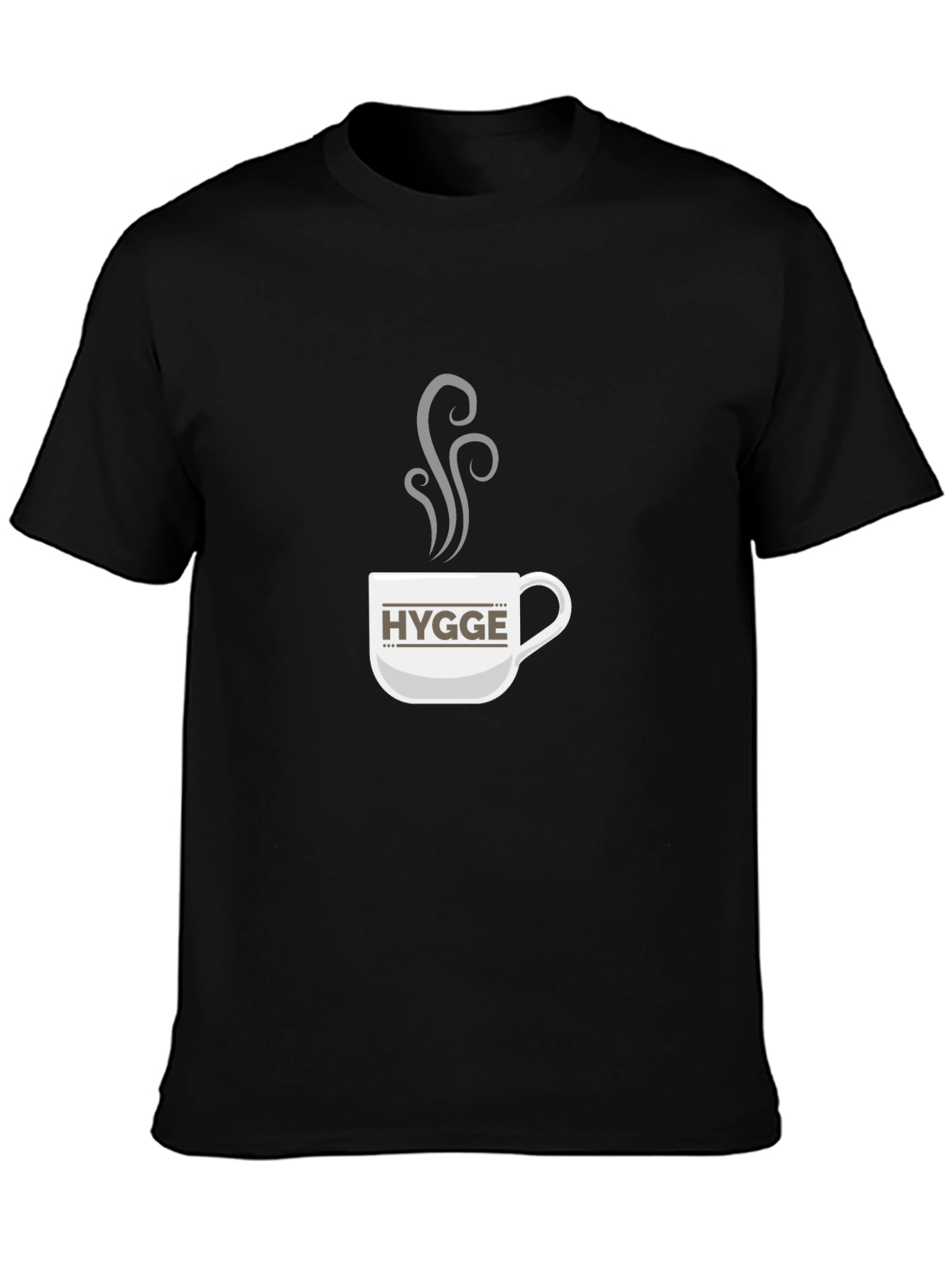 Hygge Coffee T-Shirt - Cozy Vibes