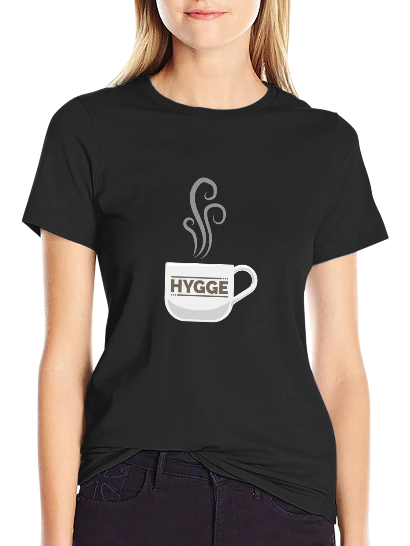 Hygge Coffee T-Shirt - Cozy Vibes