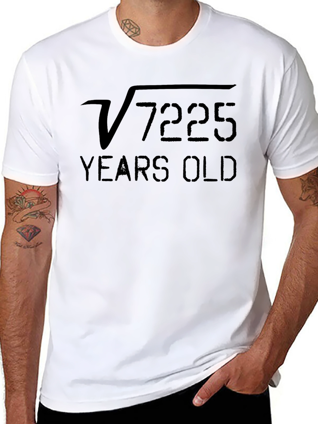 Square Root of 85 Funny Birthday T-Shirt
