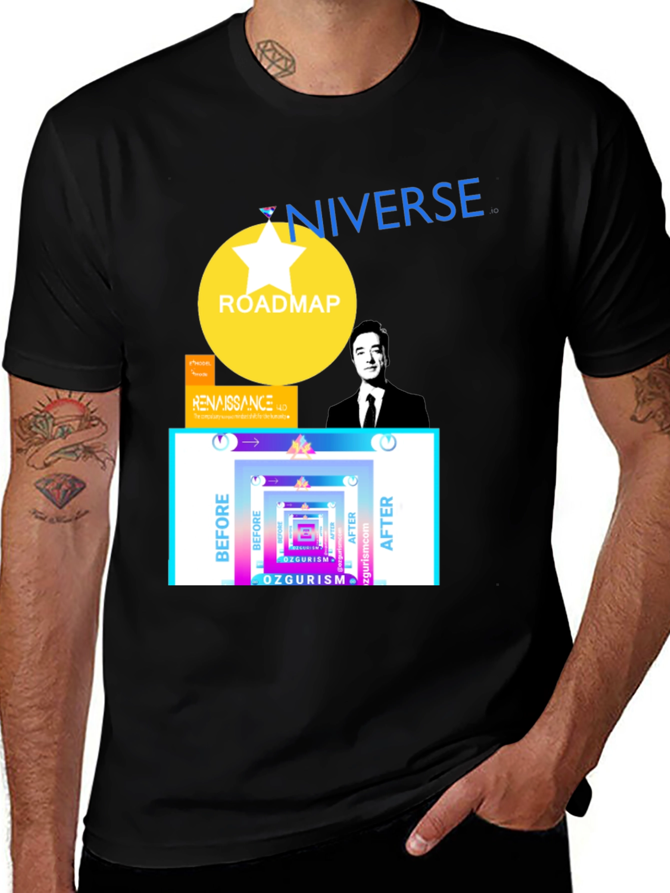 Roadmap Universe Graphic T-Shirt