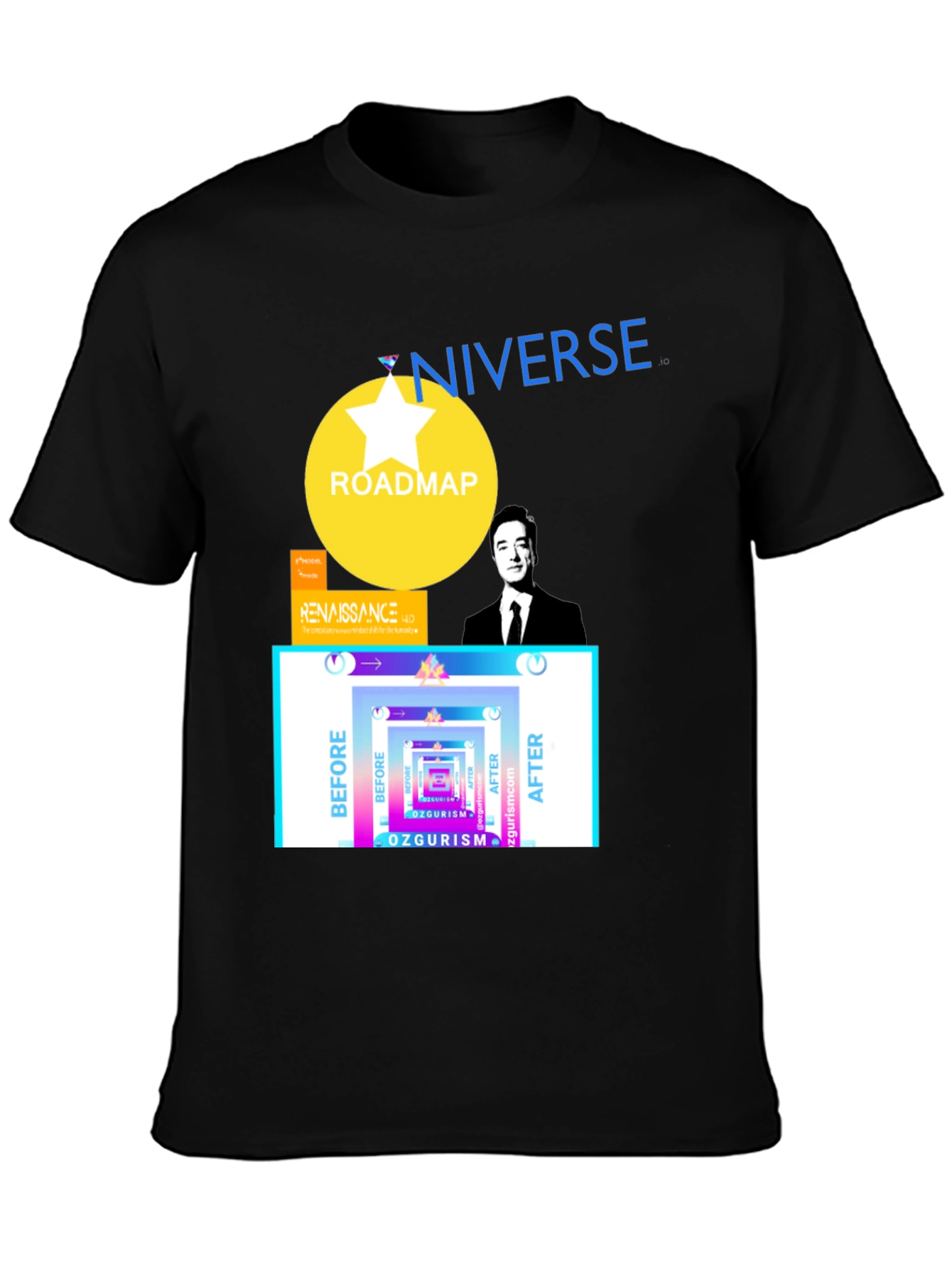 Roadmap Universe Graphic T-Shirt