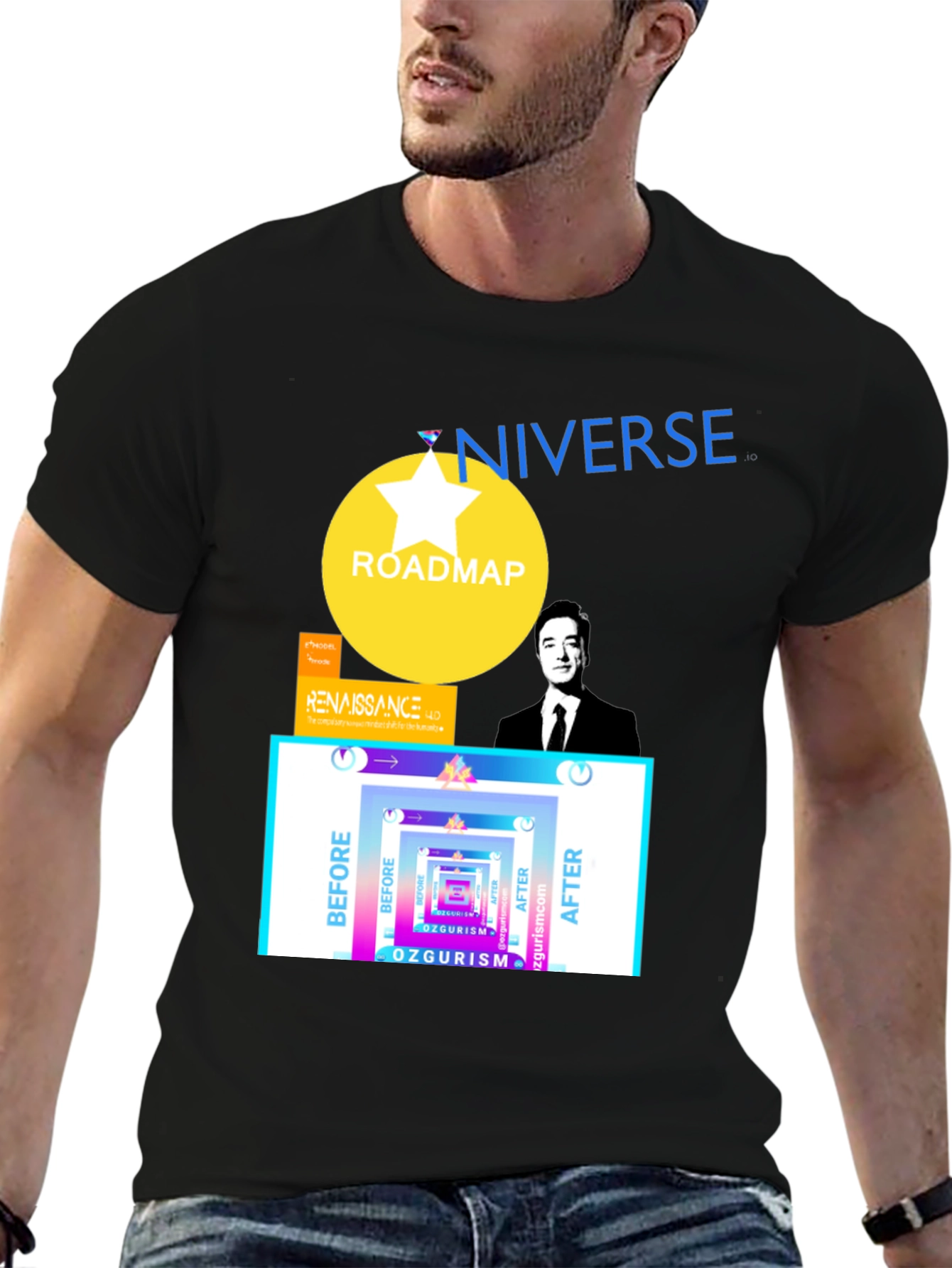 Roadmap Universe Graphic T-Shirt